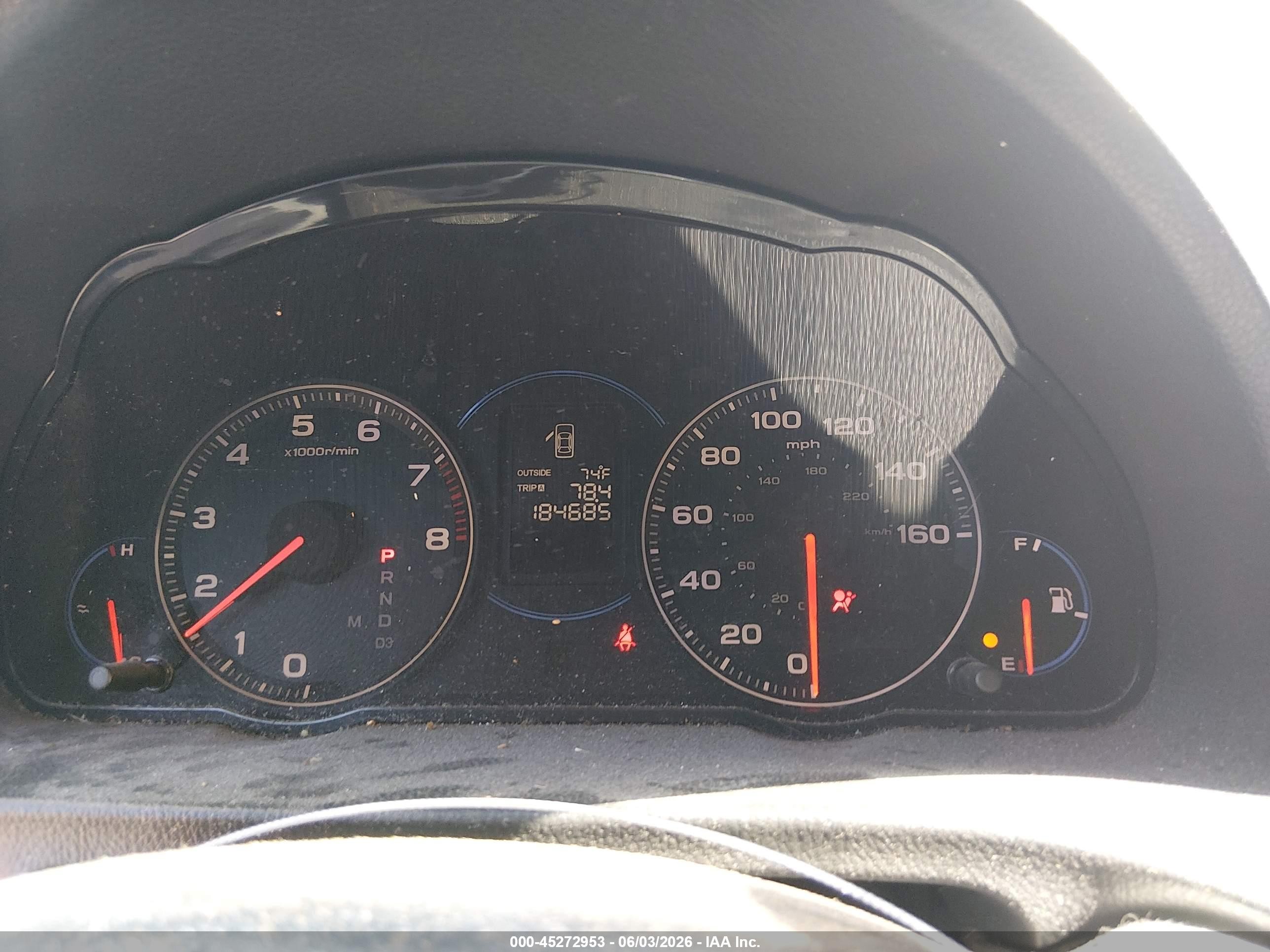 2004 Acura Tsx   Gray vin: JH4CL96894C014908