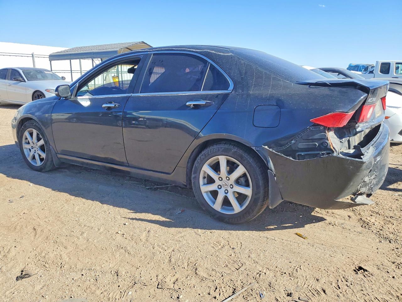 2004 Acura Tsx Black vin: JH4CL96894C032888
