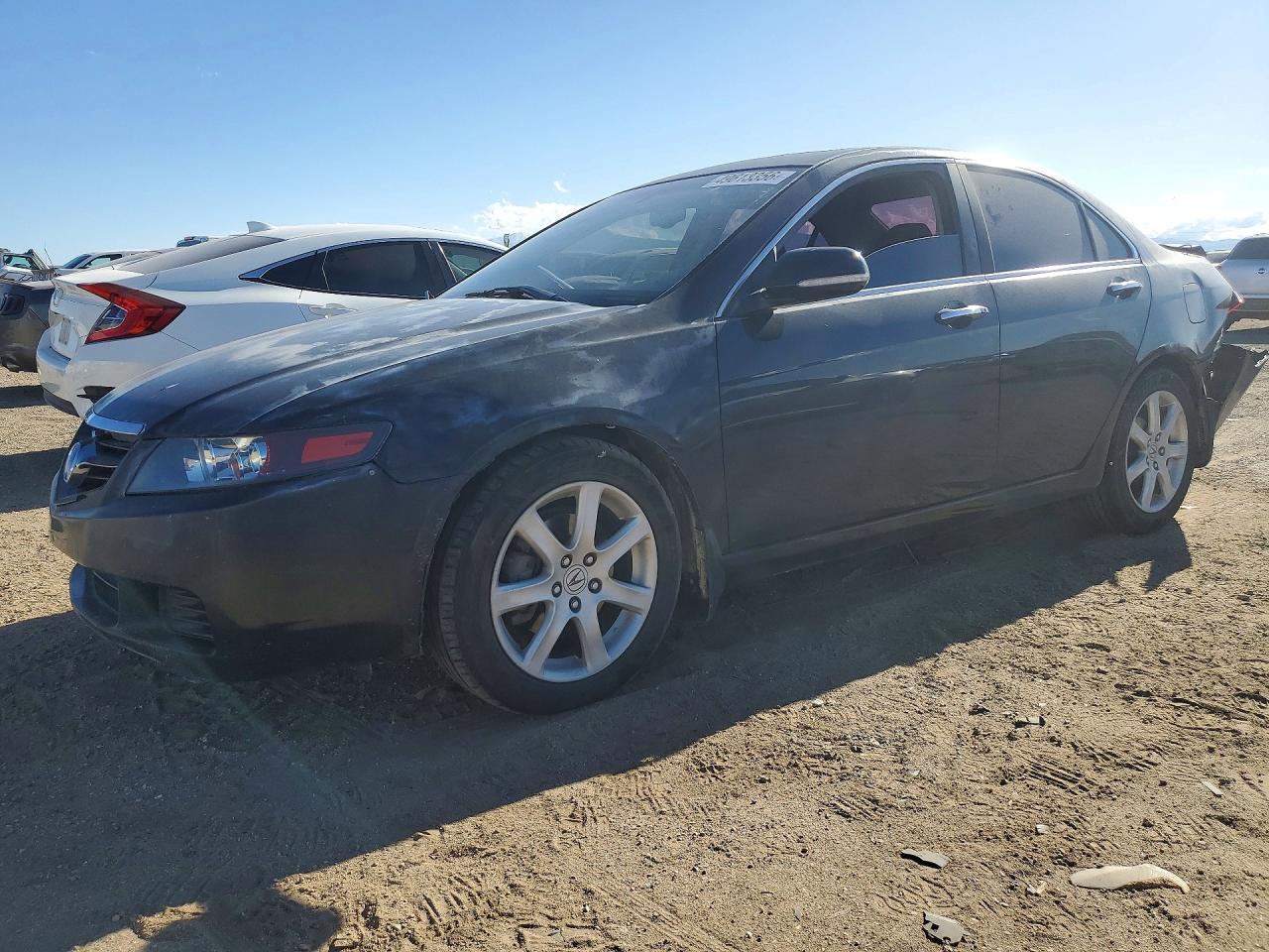 2004 Acura Tsx Black vin: JH4CL96894C032888