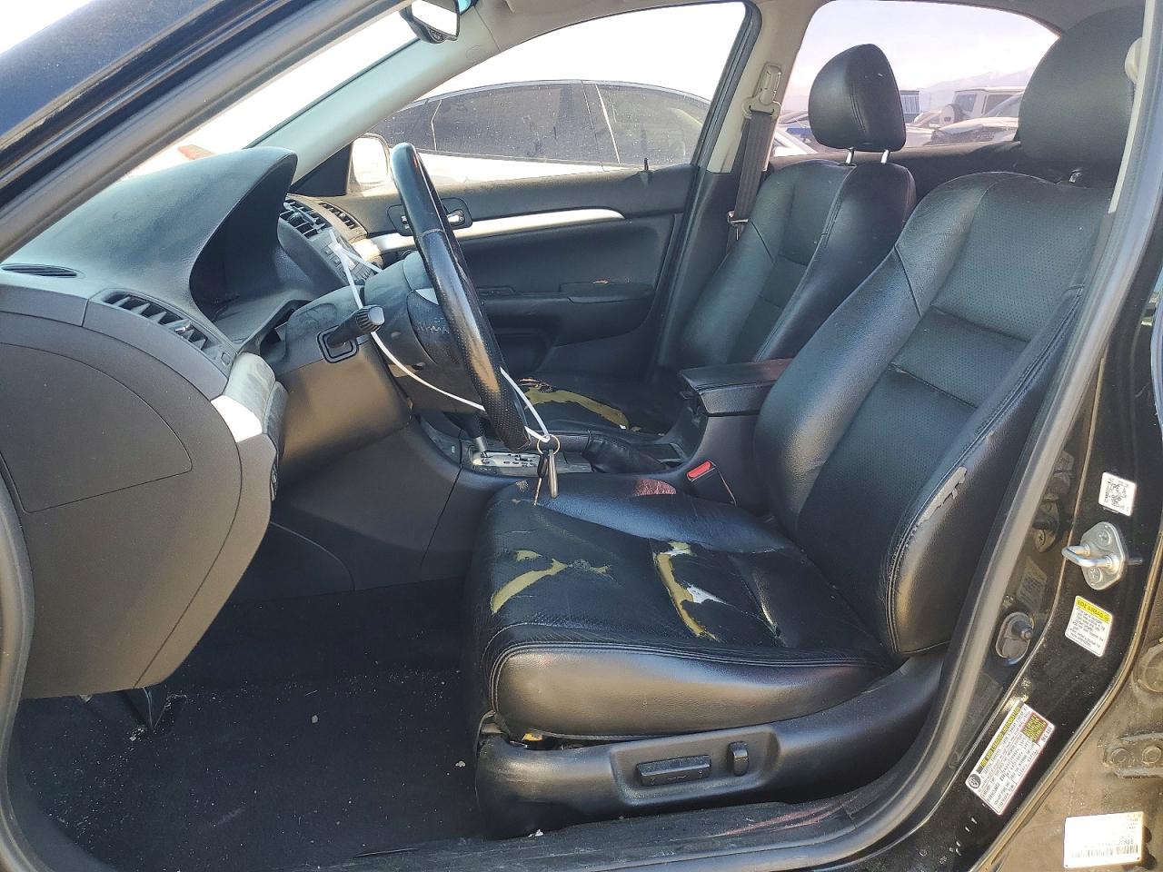 2004 Acura Tsx Black vin: JH4CL96894C032888