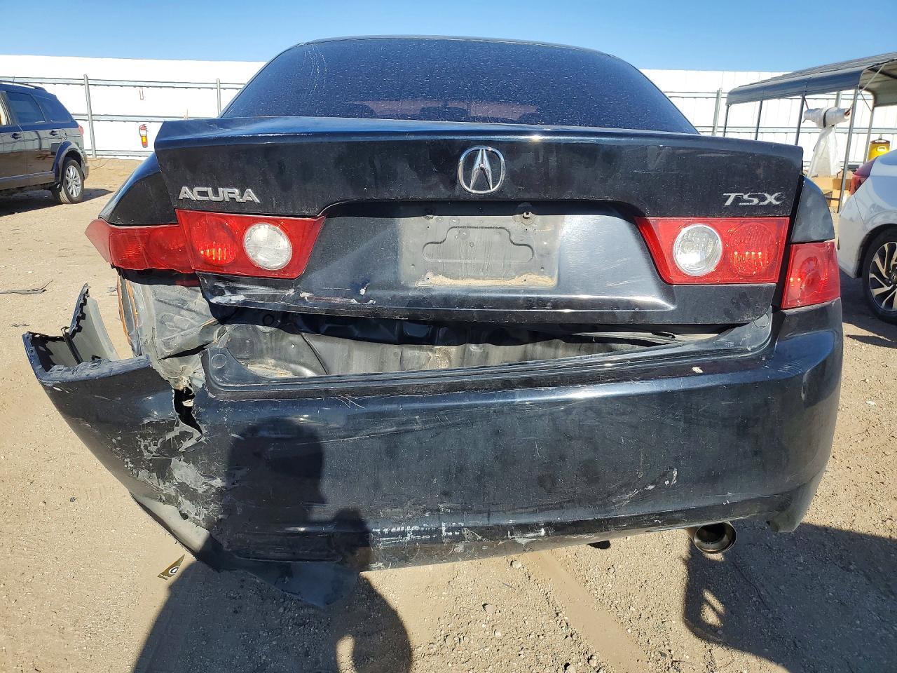 2004 Acura Tsx Black vin: JH4CL96894C032888