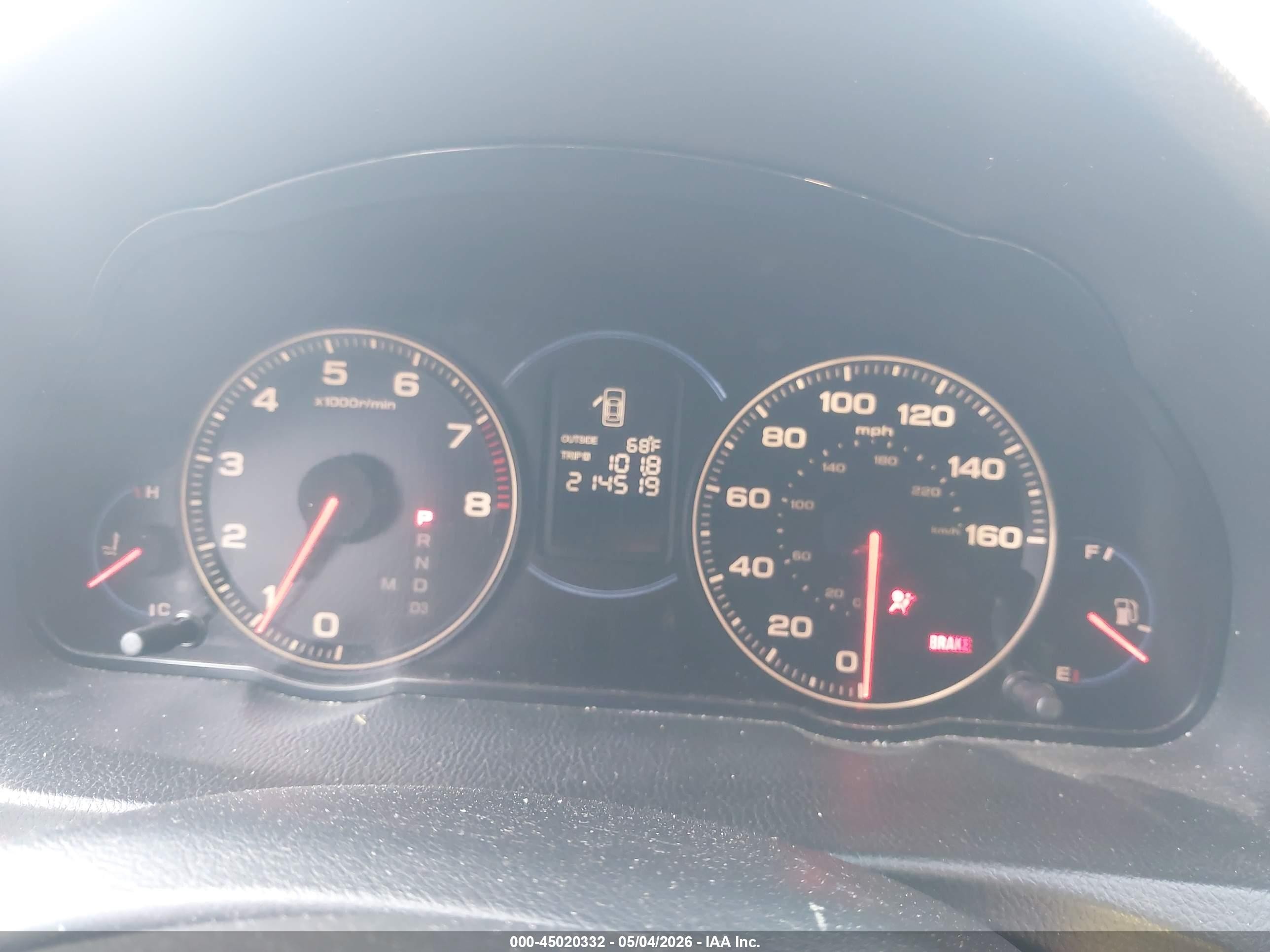 2004 Acura Tsx   Белый vin: JH4CL96894C040442
