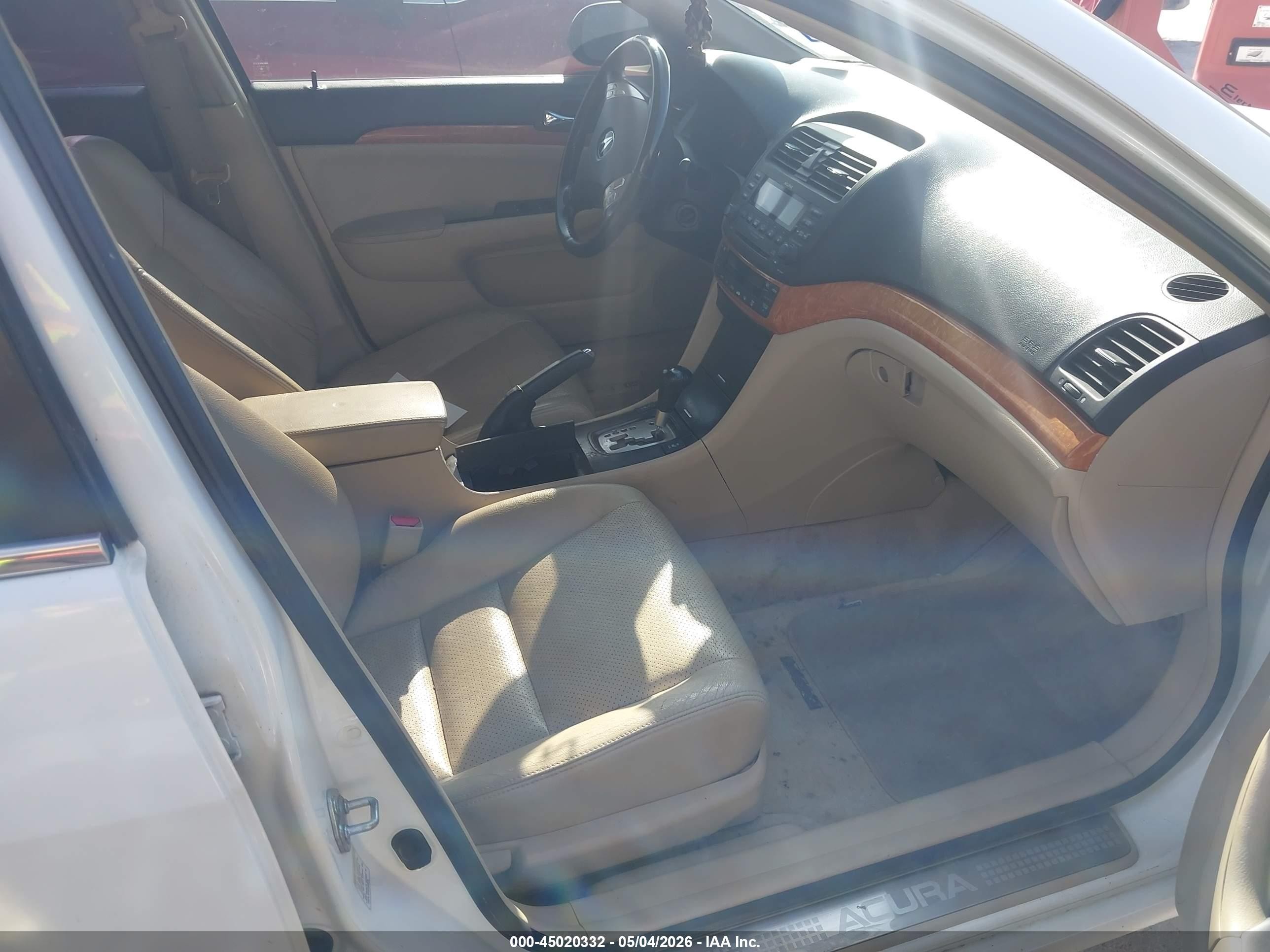 2004 Acura Tsx   Белый vin: JH4CL96894C040442