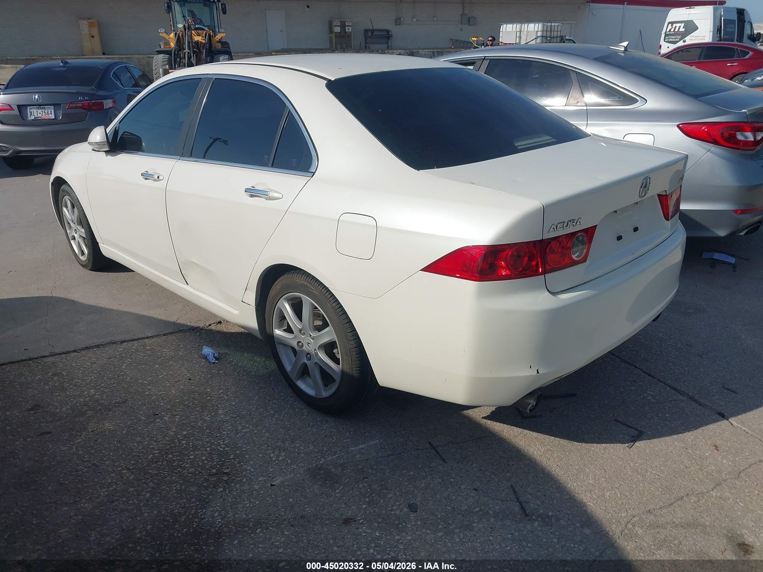 2004 Acura Tsx   Белый vin: JH4CL96894C040442