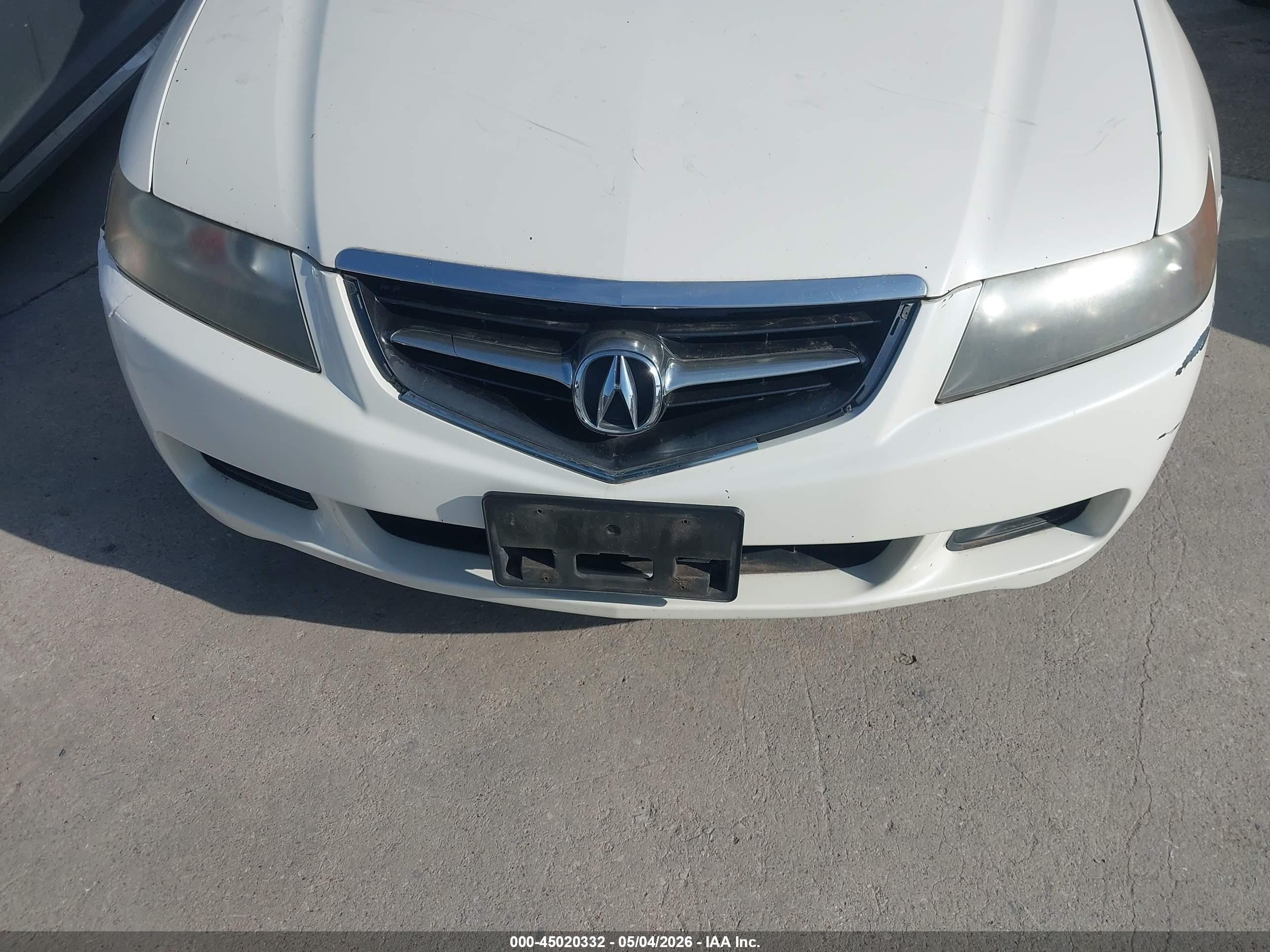 2004 Acura Tsx   Белый vin: JH4CL96894C040442