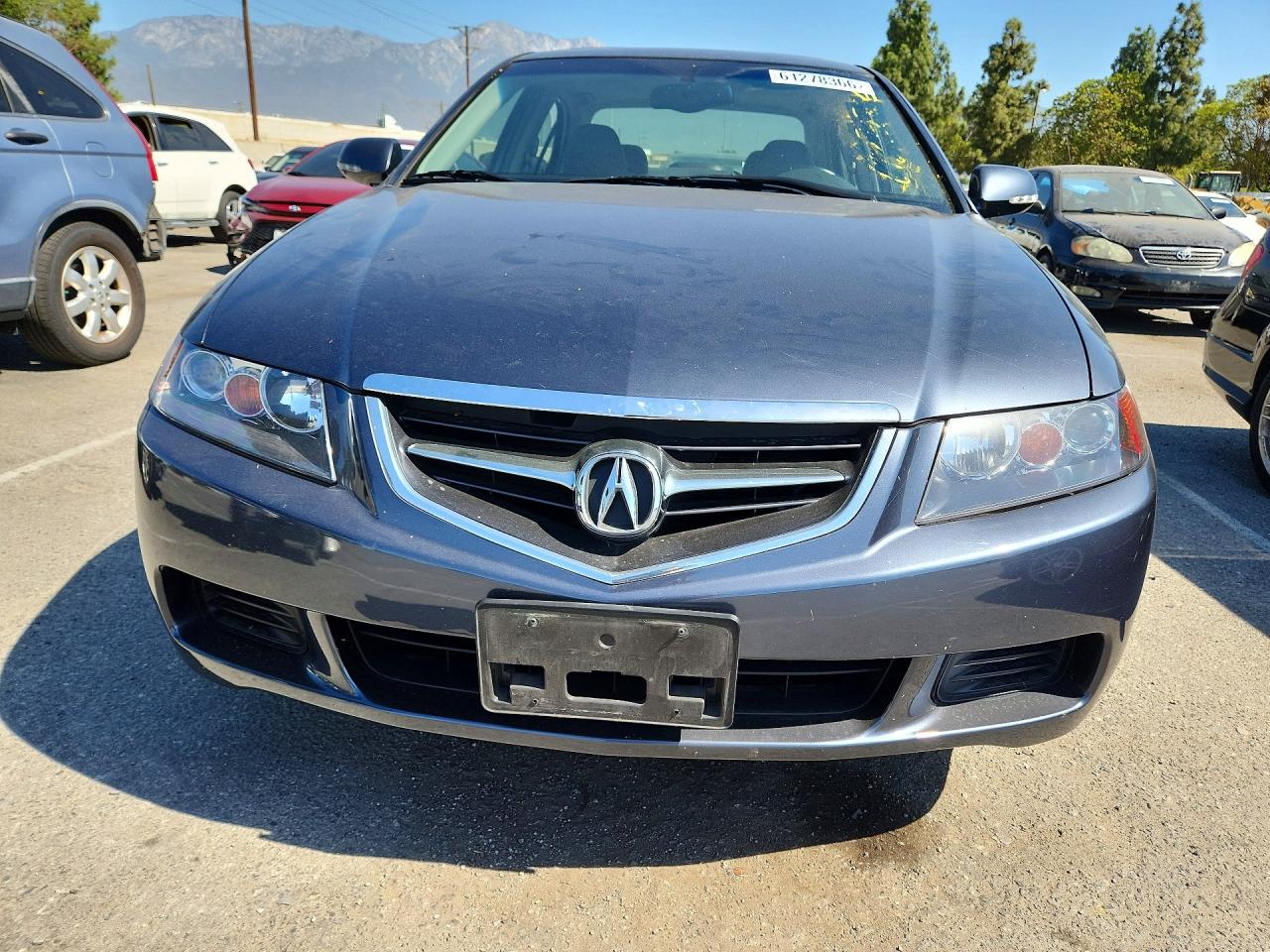 2004 Acura Tsx Серый vin: JH4CL96894C043857