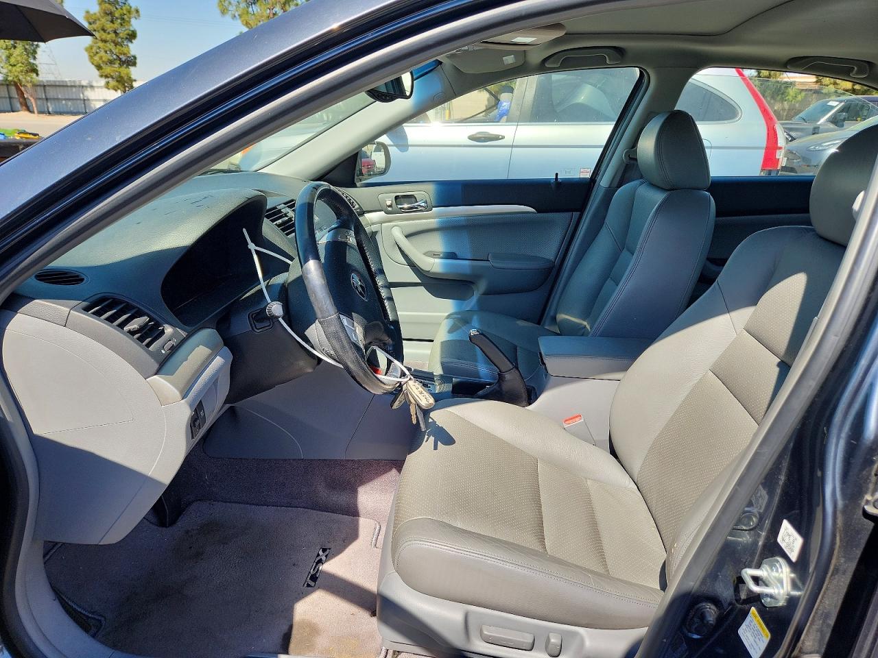 2004 Acura Tsx Серый vin: JH4CL96894C043857