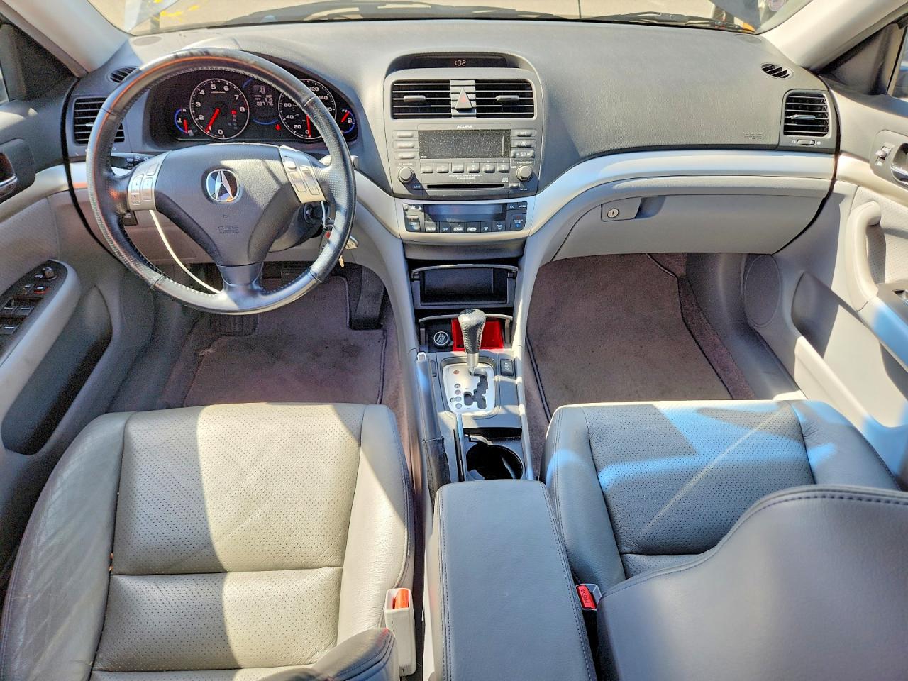 2004 Acura Tsx Серый vin: JH4CL96894C043857