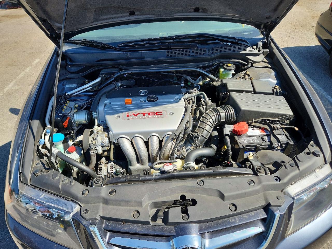 2004 Acura Tsx Серый vin: JH4CL96894C043857