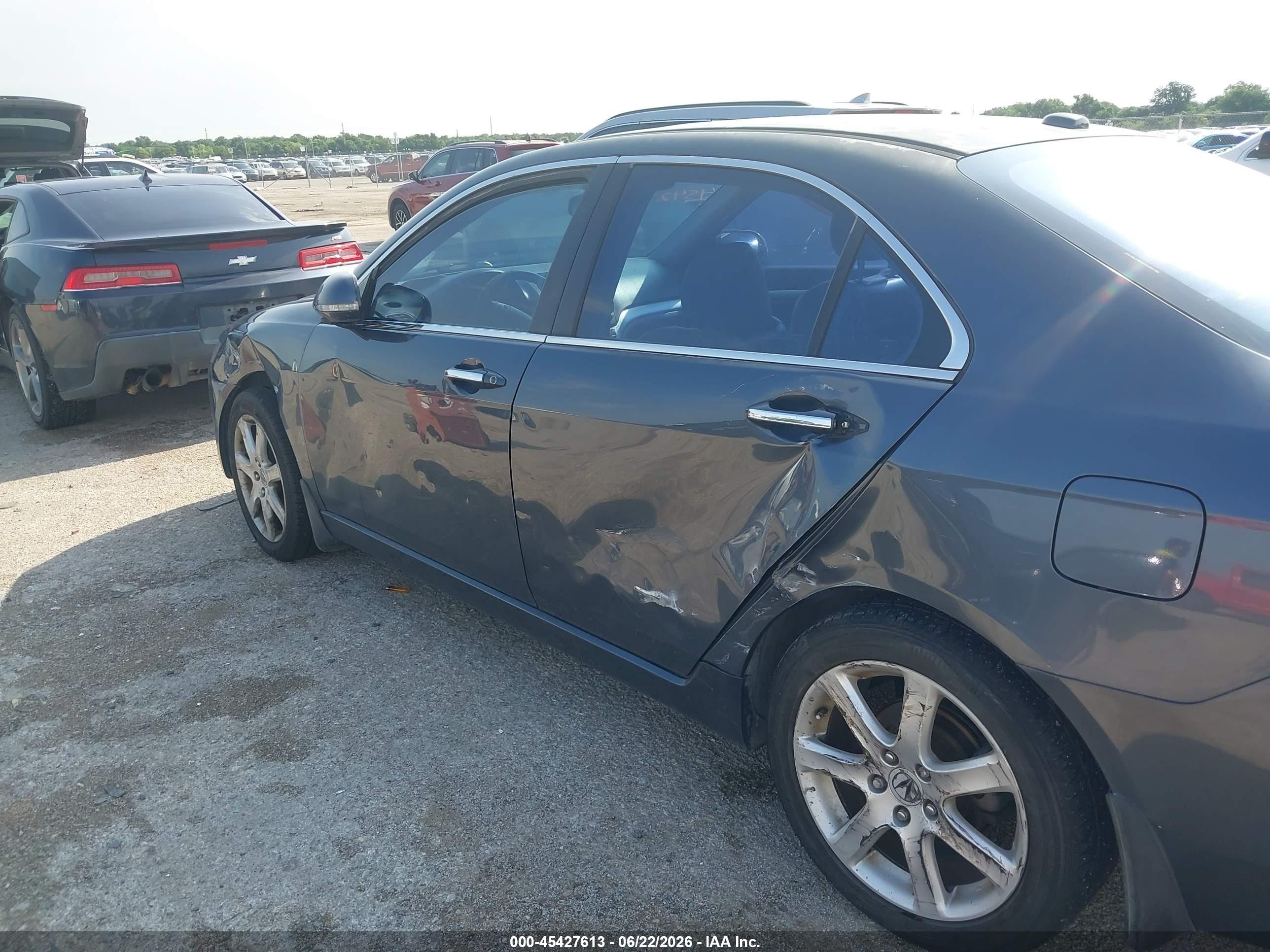 2005 Acura Tsx   Gray vin: JH4CL96895C008429