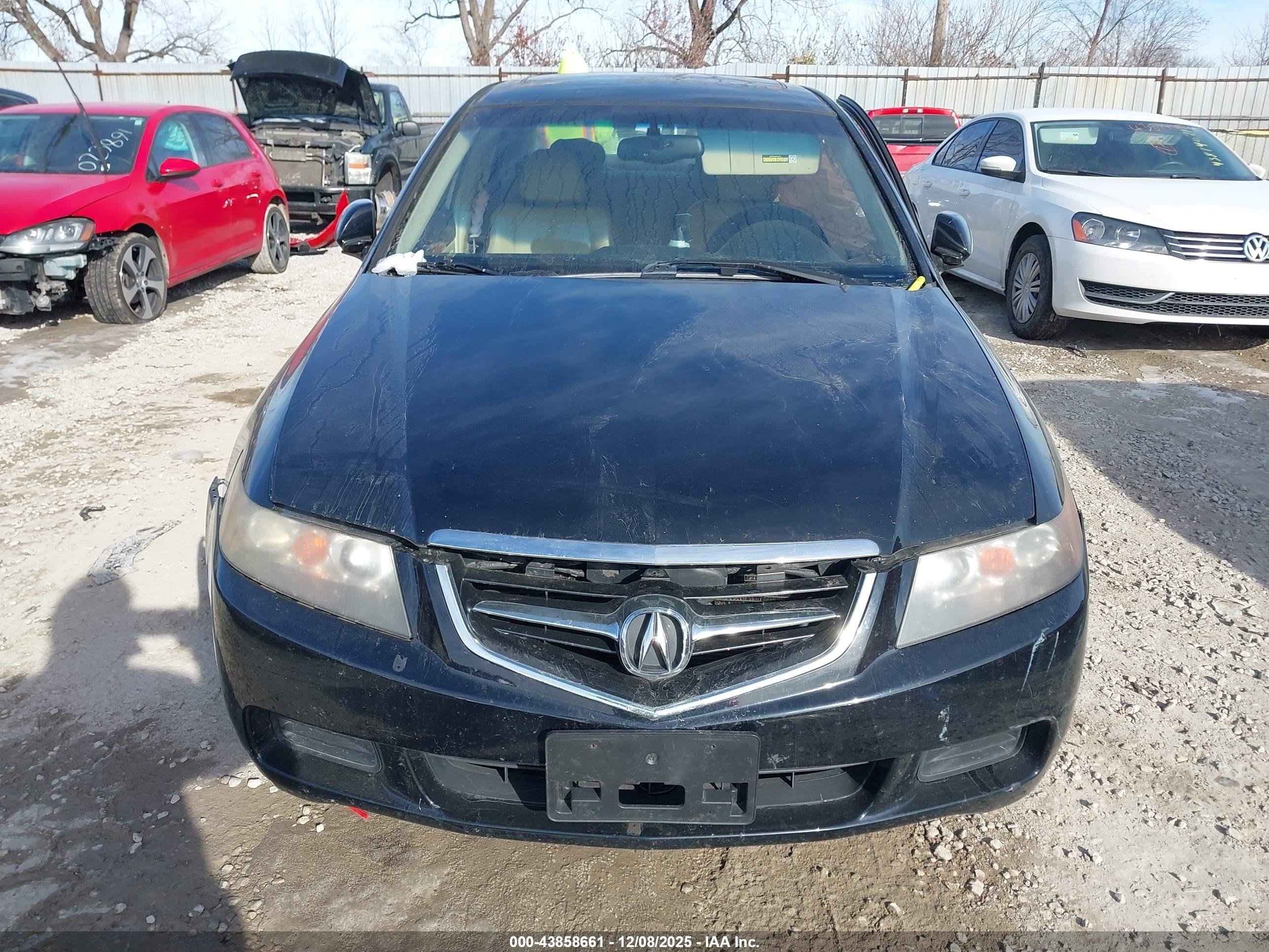 2005 Acura Tsx   Black vin: JH4CL96895C033900