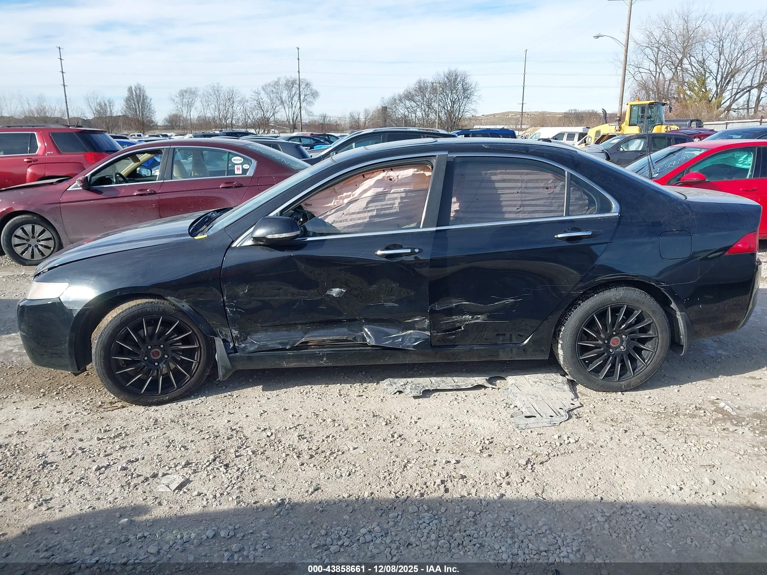 2005 Acura Tsx   Black vin: JH4CL96895C033900