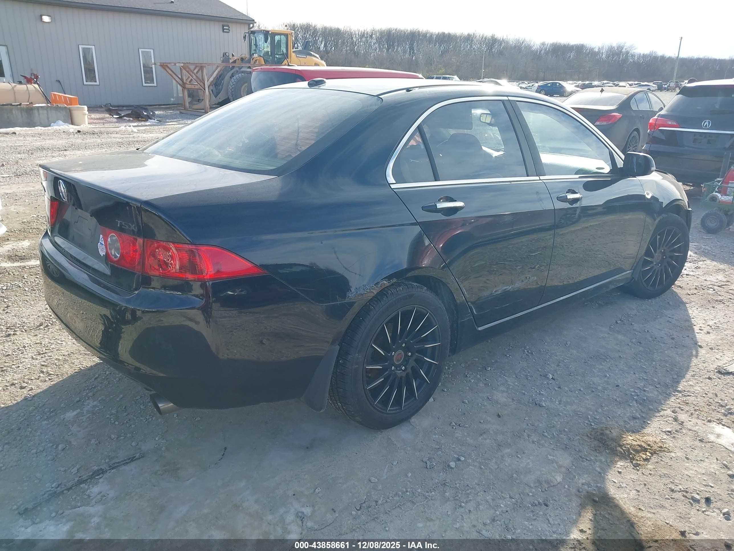 2005 Acura Tsx   Black vin: JH4CL96895C033900