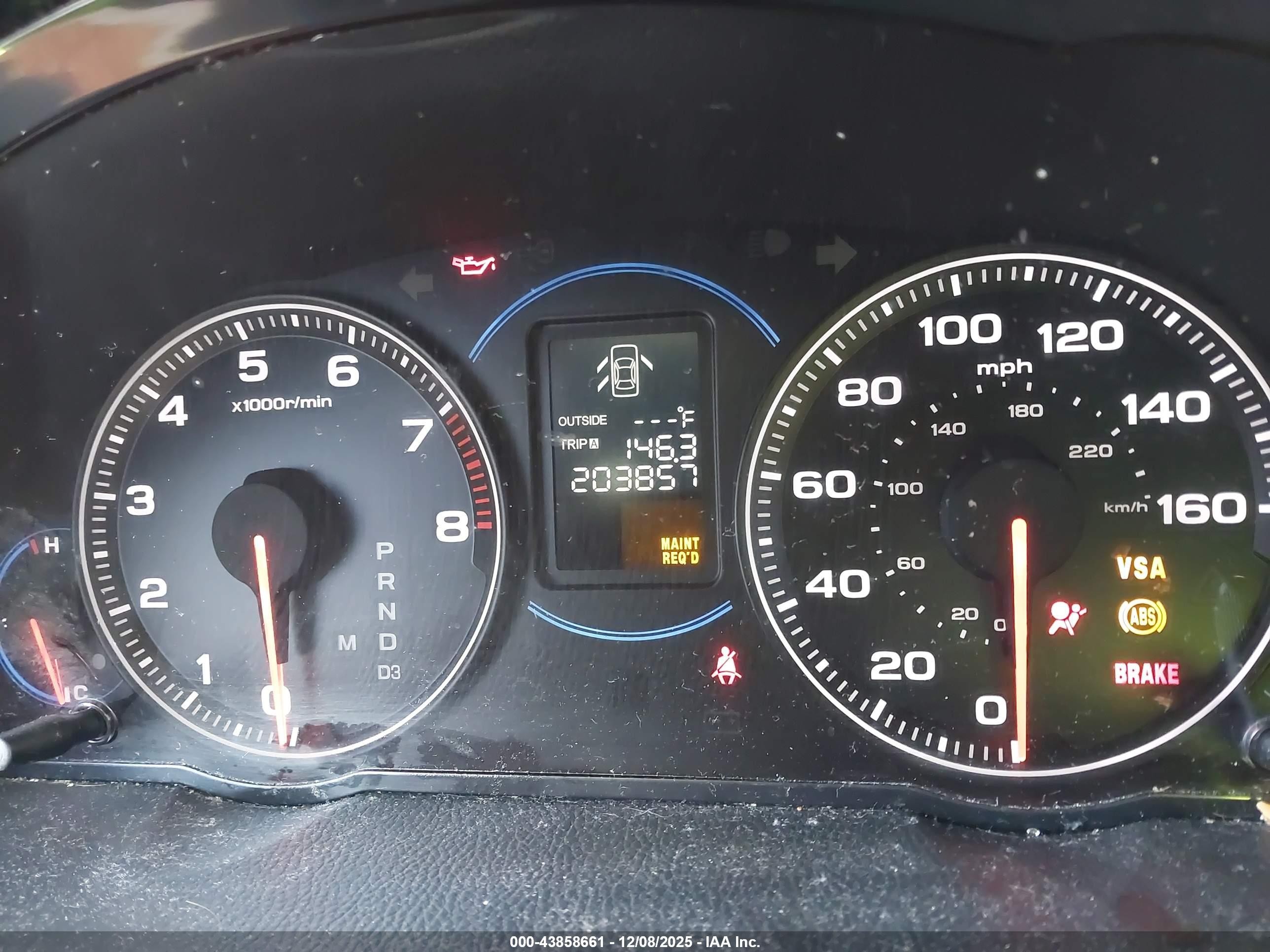 2005 Acura Tsx   Black vin: JH4CL96895C033900