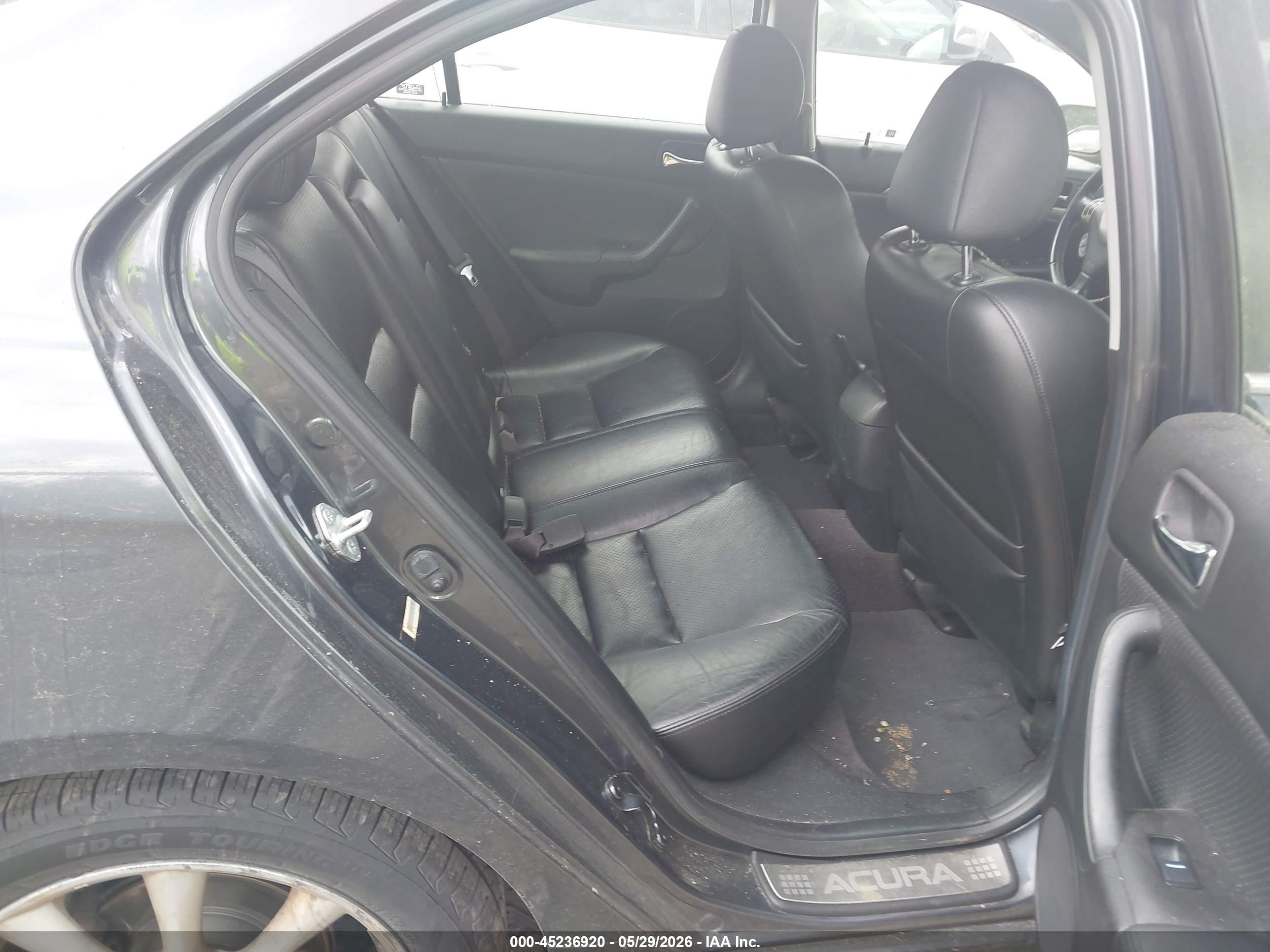 2006 Acura Tsx   Gray vin: JH4CL96896C005189