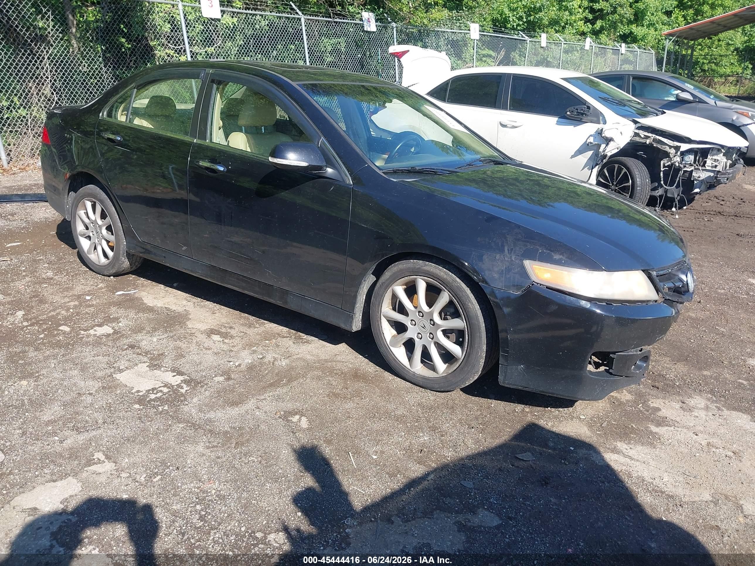 2006 Acura Tsx   Black vin: JH4CL96896C013437