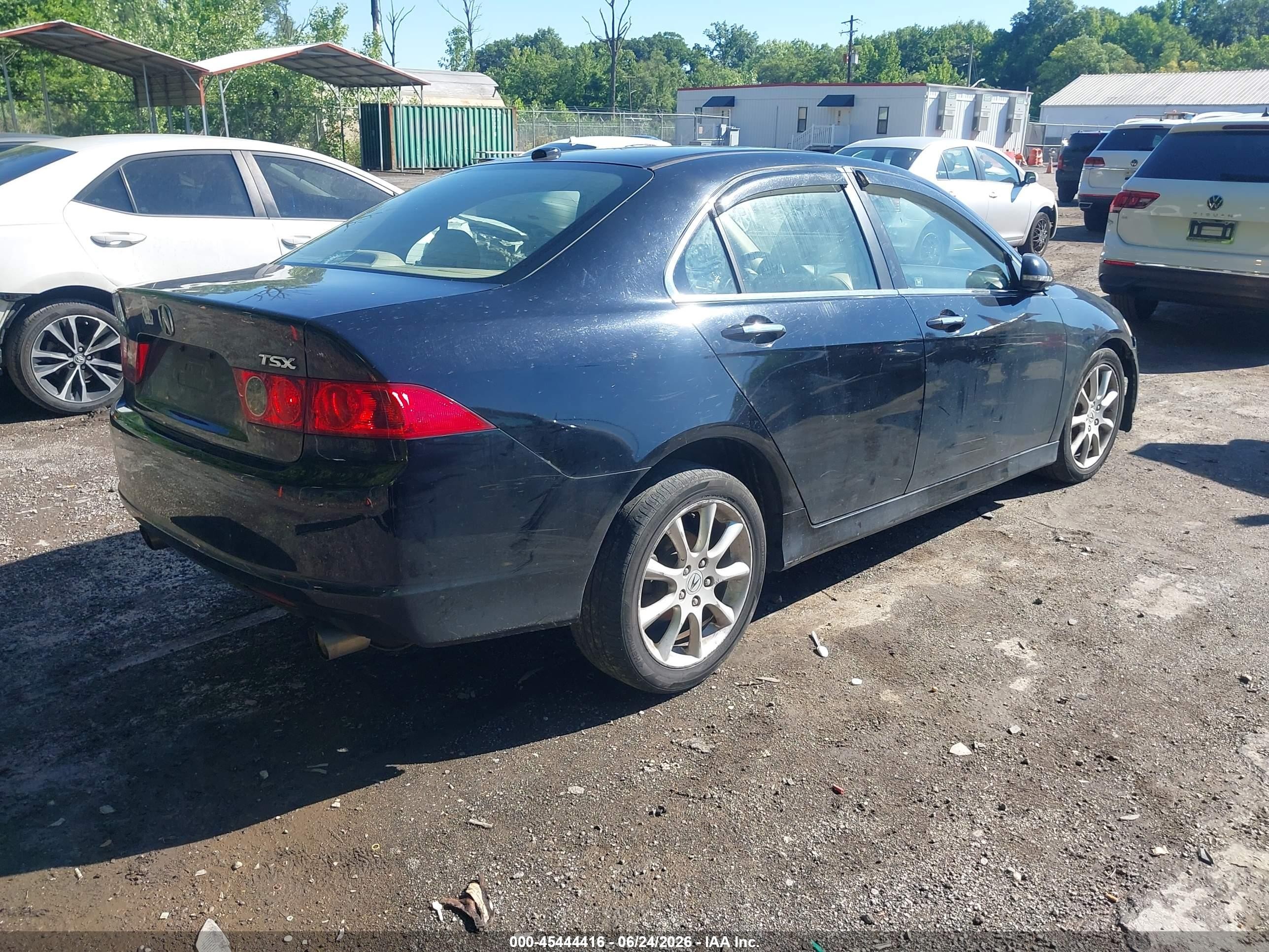 2006 Acura Tsx   Black vin: JH4CL96896C013437
