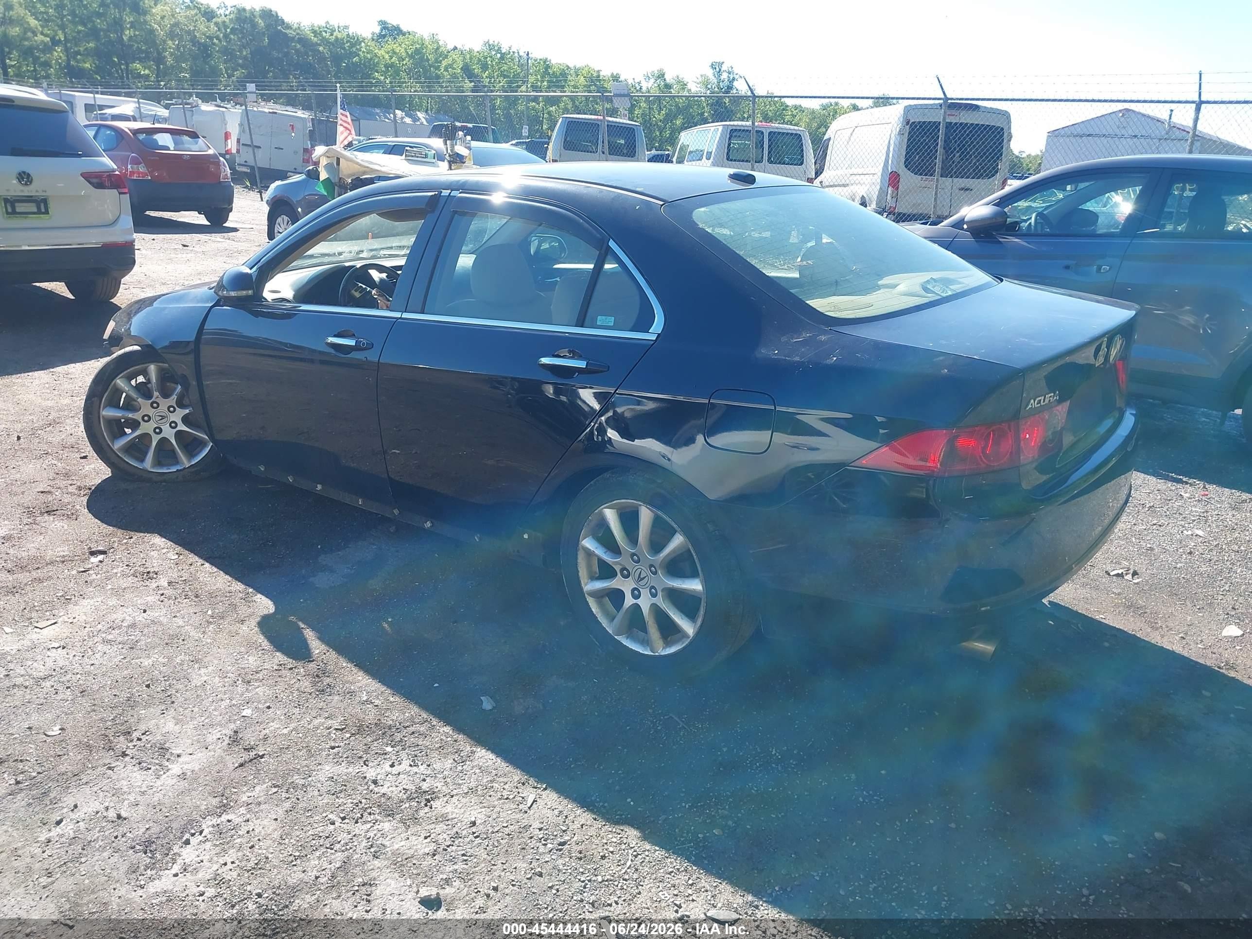 2006 Acura Tsx   Black vin: JH4CL96896C013437