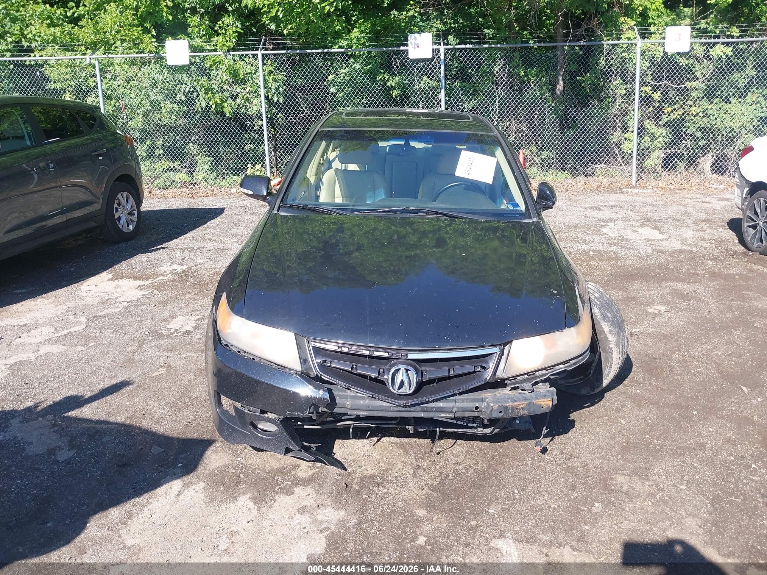 2006 Acura Tsx   Black vin: JH4CL96896C013437