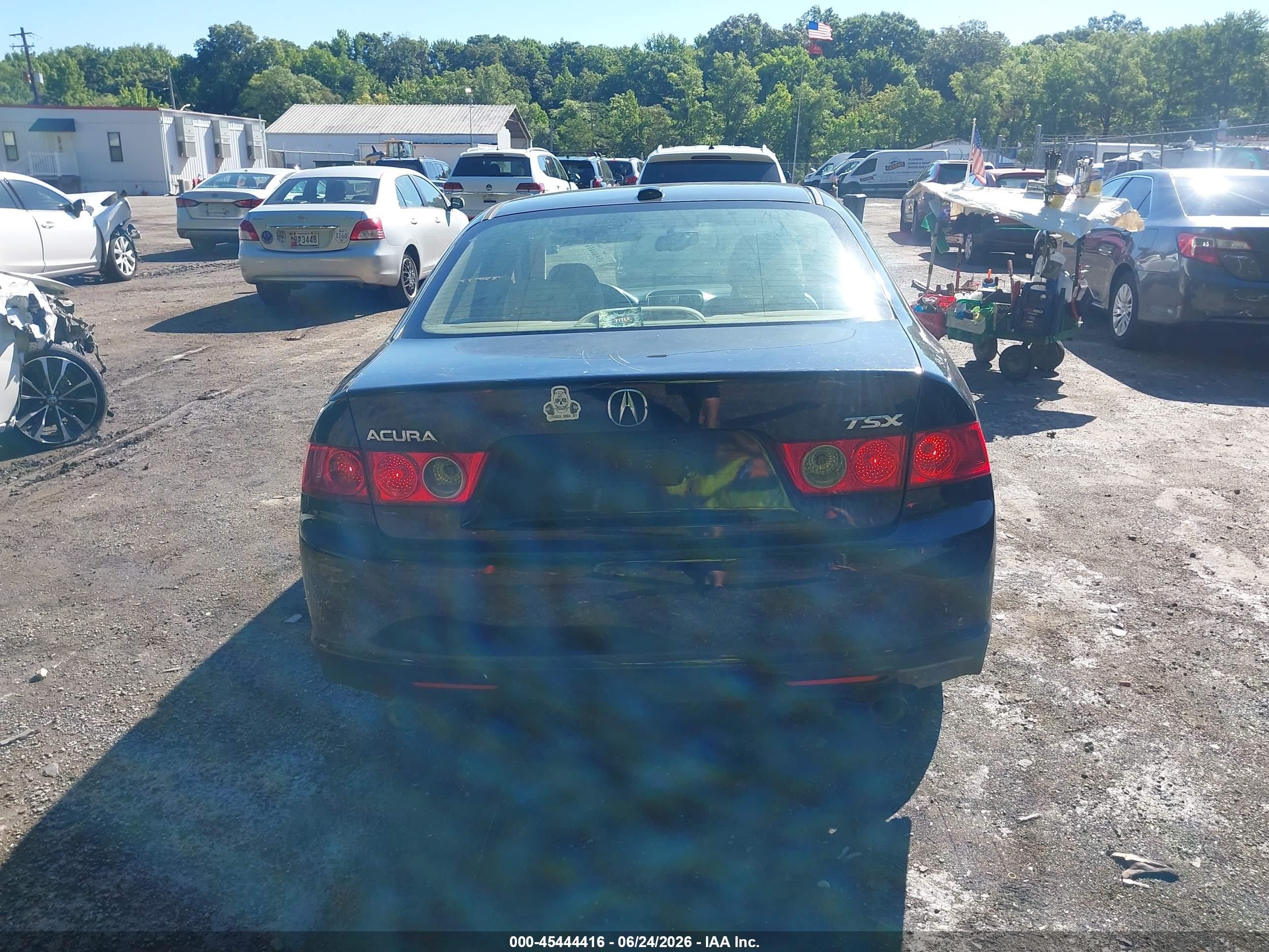 2006 Acura Tsx   Black vin: JH4CL96896C013437