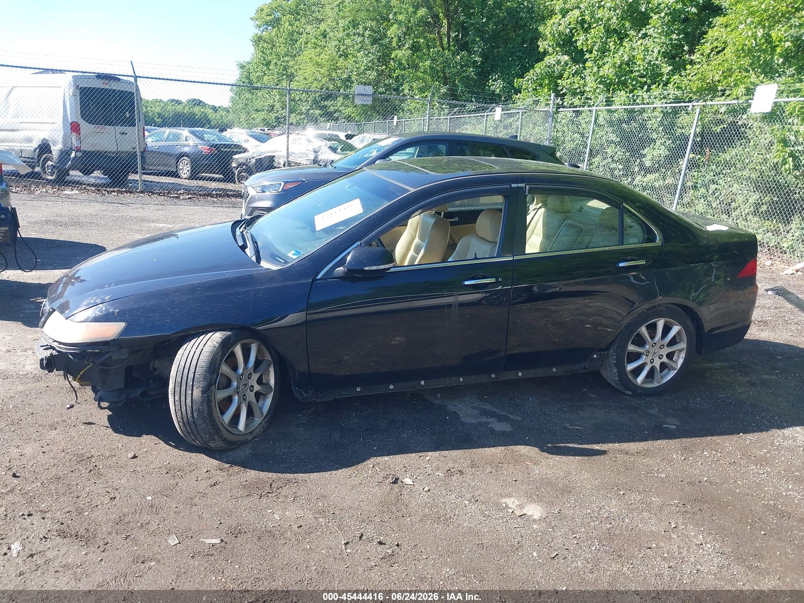 2006 Acura Tsx   Black vin: JH4CL96896C013437