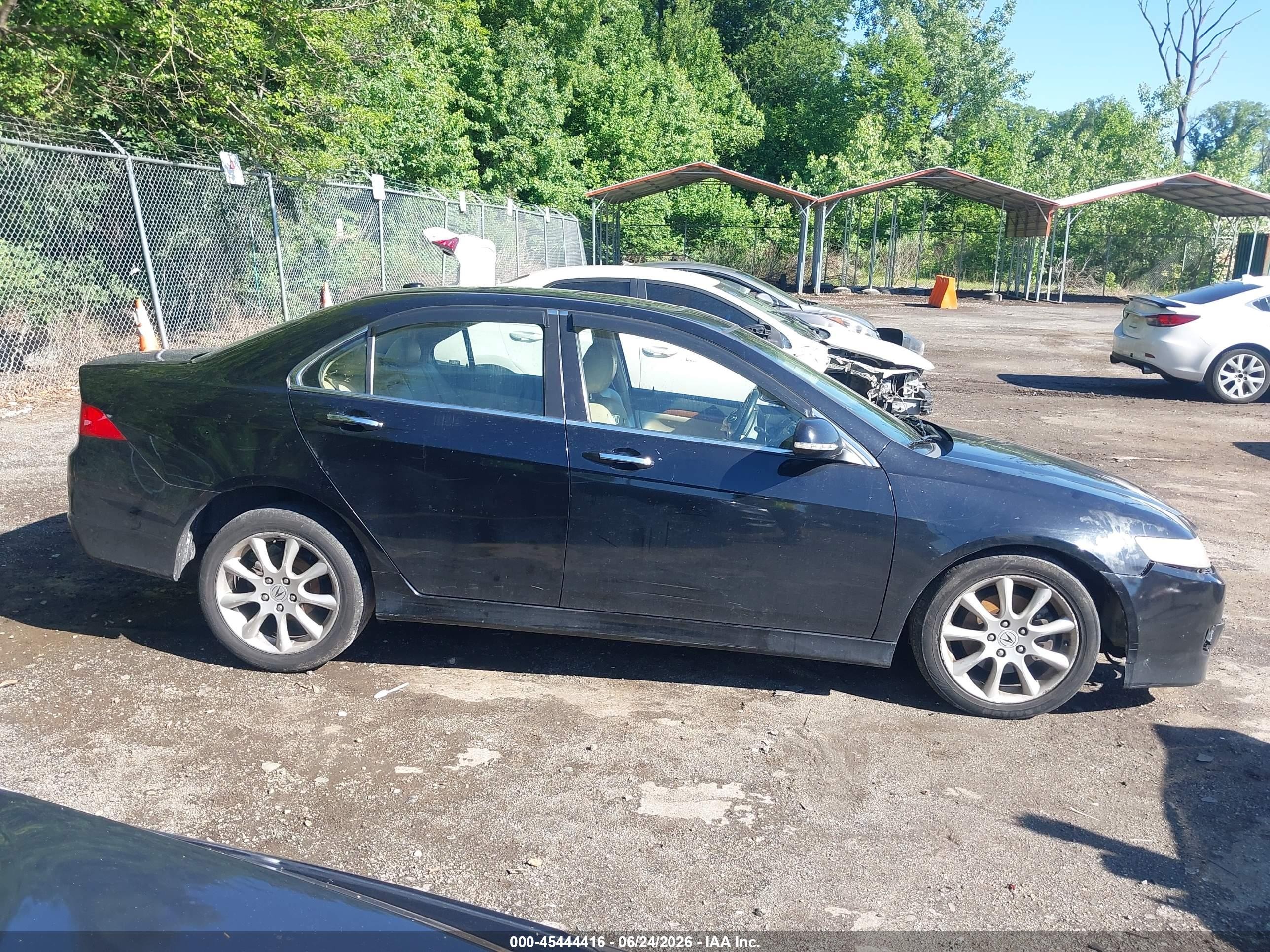 2006 Acura Tsx   Black vin: JH4CL96896C013437