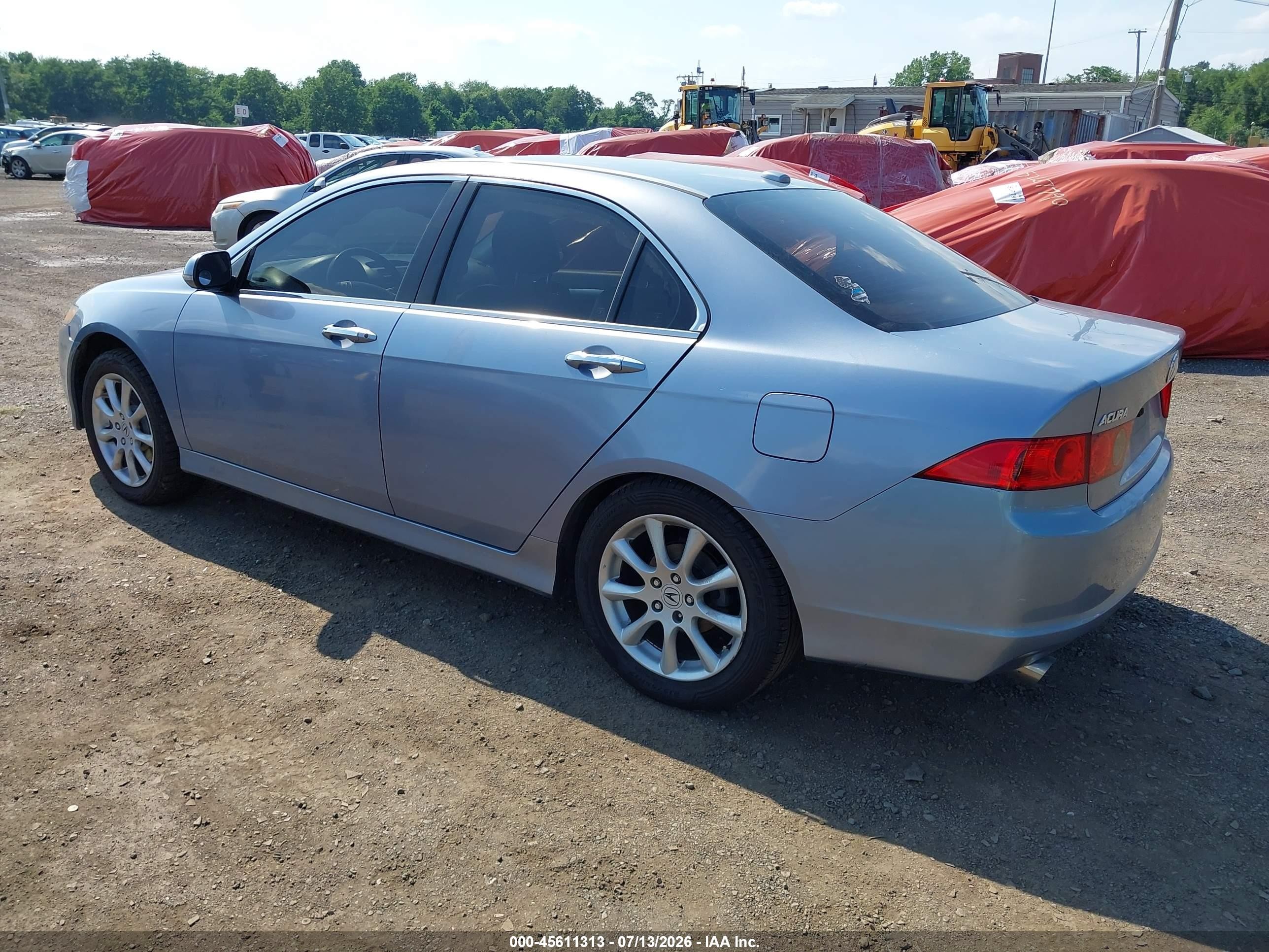 2006 Acura Tsx   Light Blue vin: JH4CL96896C013860