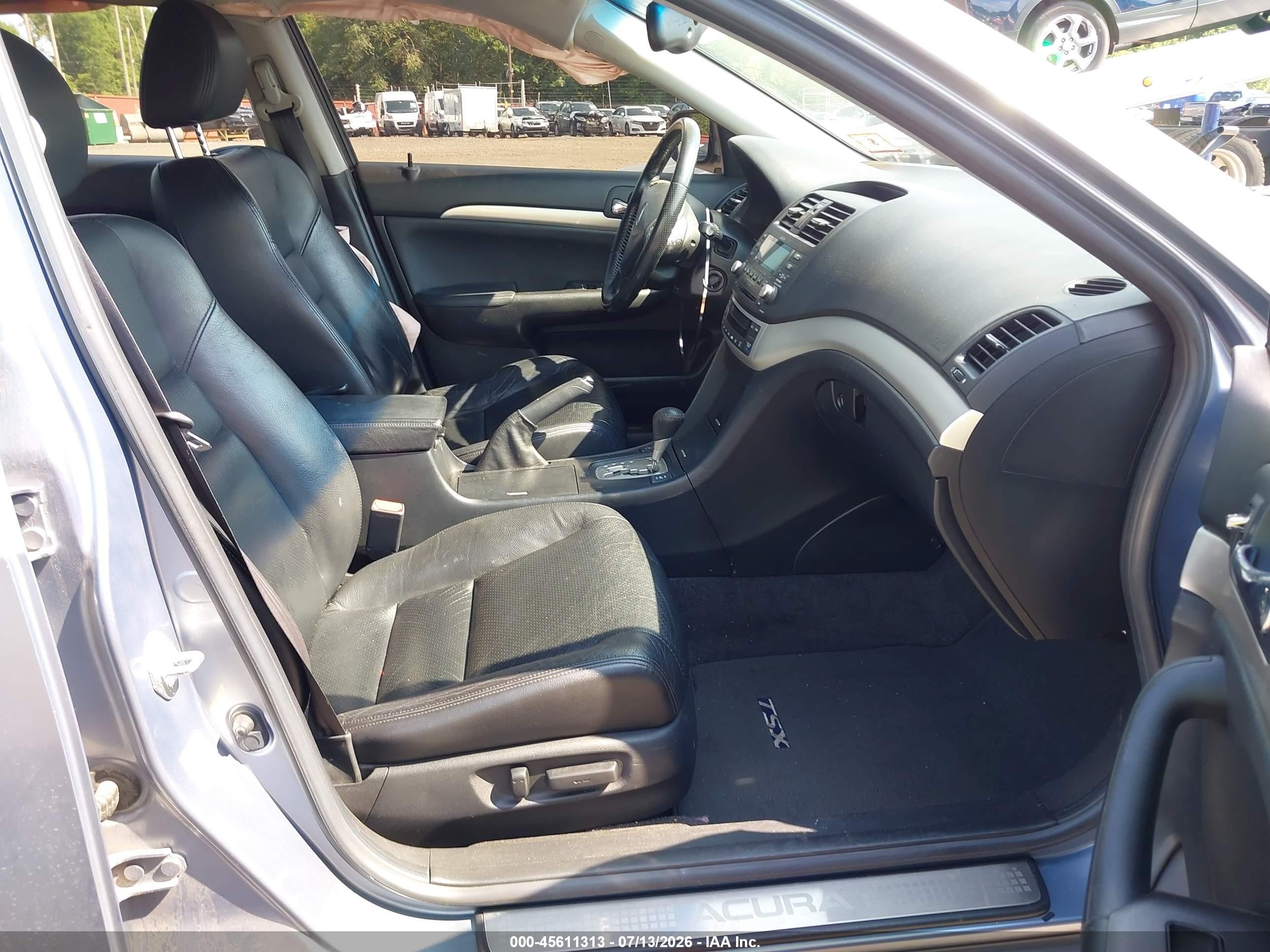 2006 Acura Tsx   Light Blue vin: JH4CL96896C013860