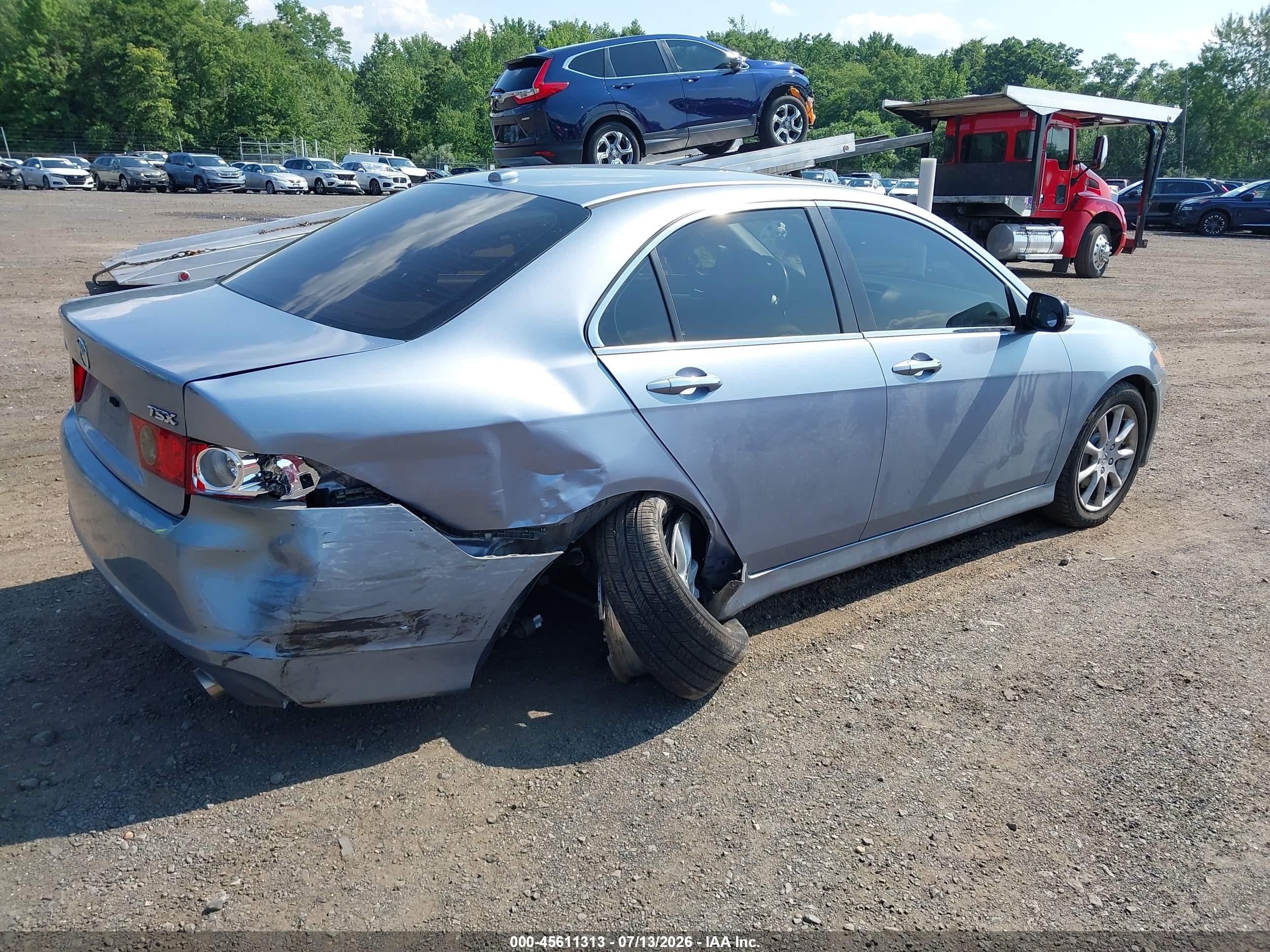 2006 Acura Tsx   Light Blue vin: JH4CL96896C013860