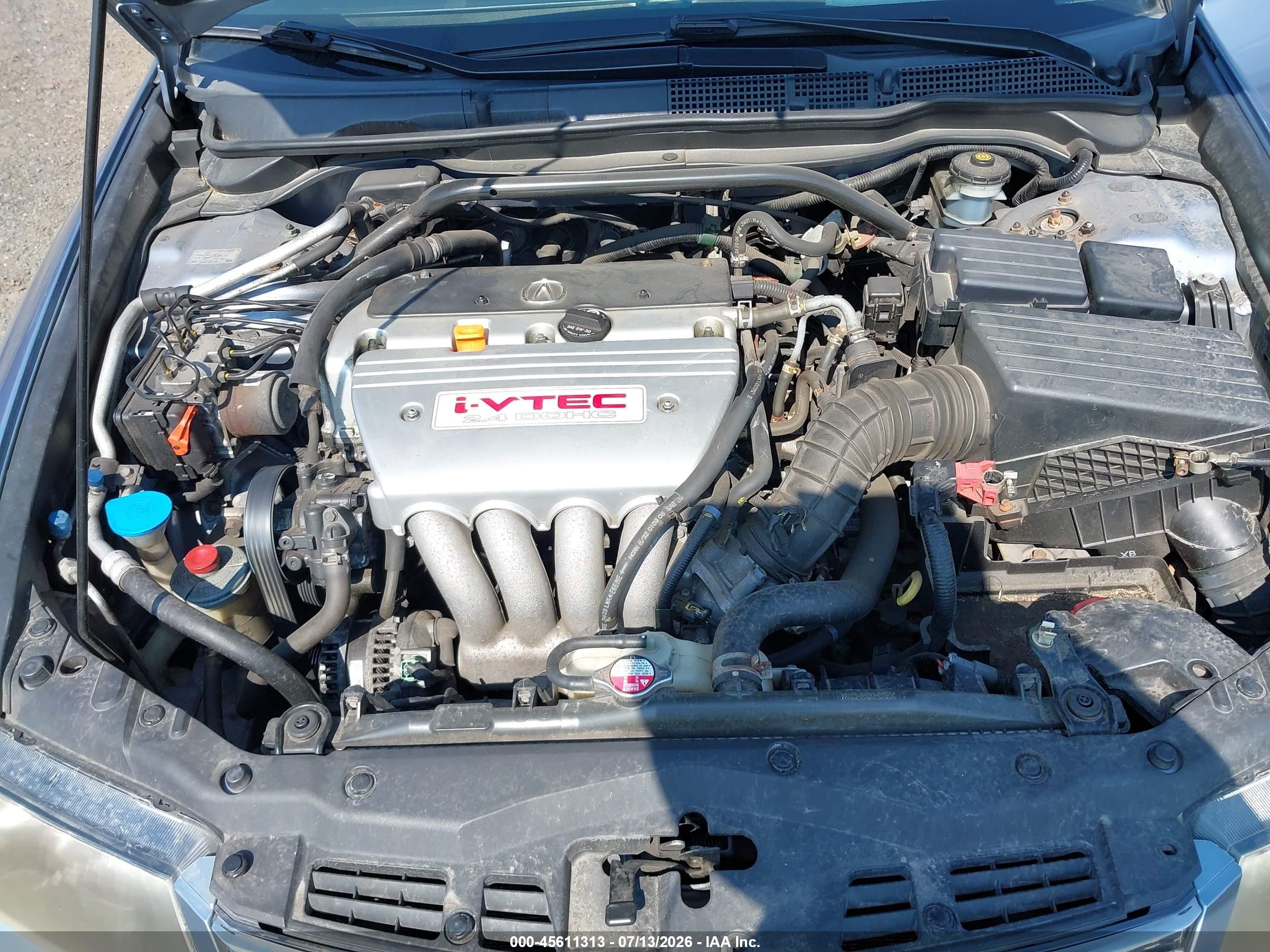 2006 Acura Tsx   Light Blue vin: JH4CL96896C013860