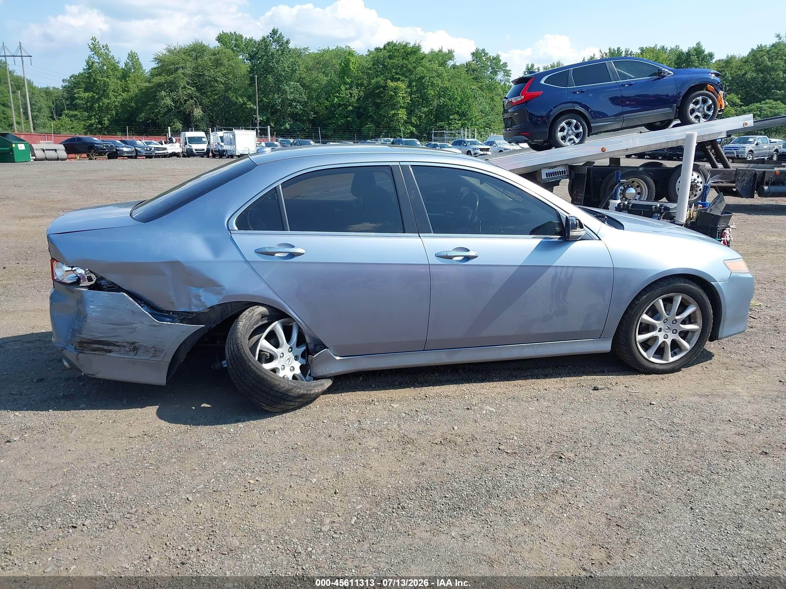 2006 Acura Tsx   Light Blue vin: JH4CL96896C013860