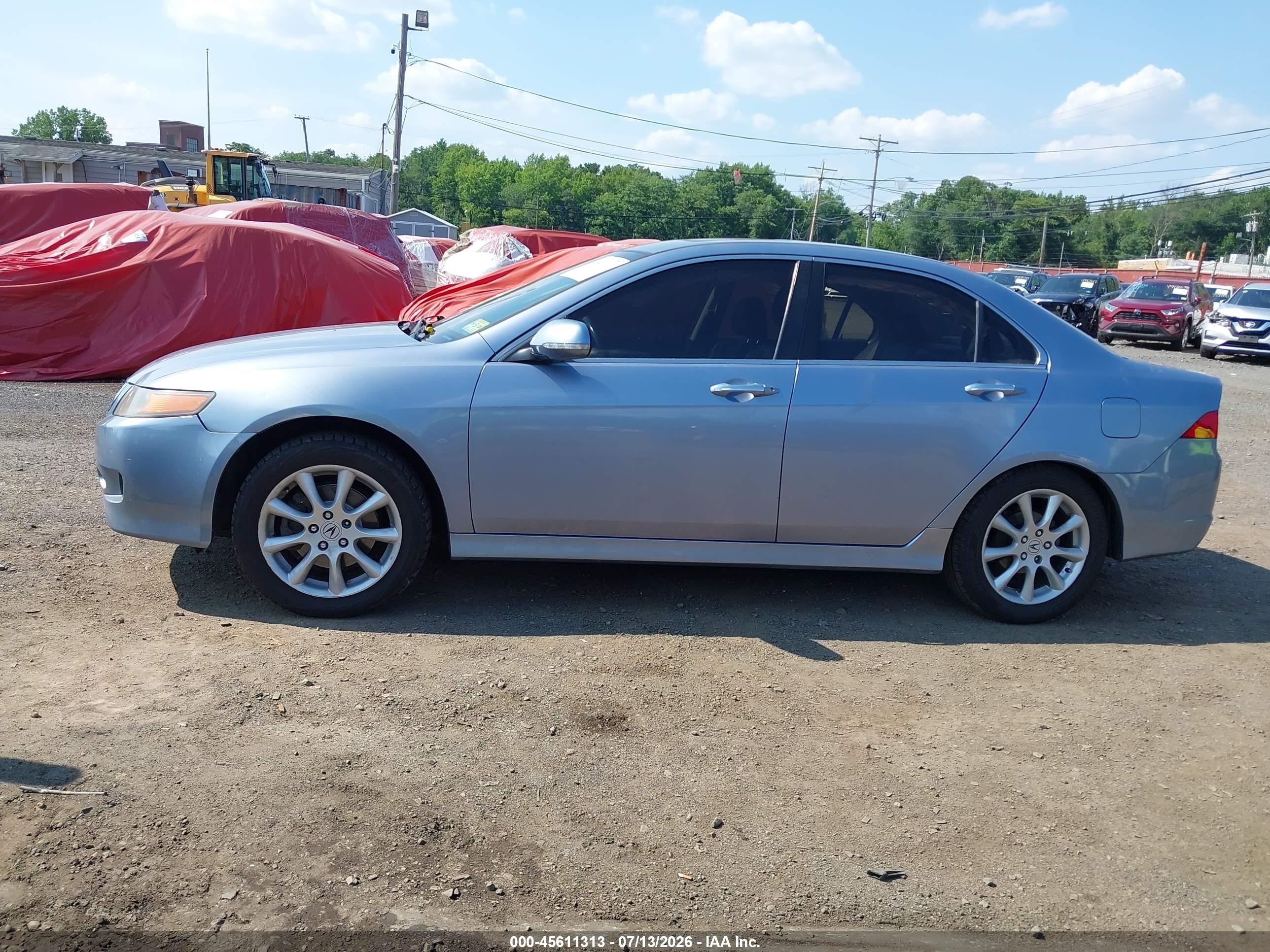 2006 Acura Tsx   Light Blue vin: JH4CL96896C013860