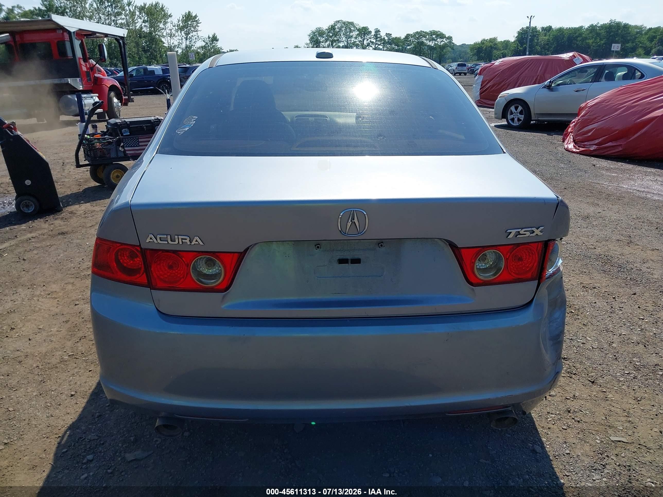 2006 Acura Tsx   Light Blue vin: JH4CL96896C013860