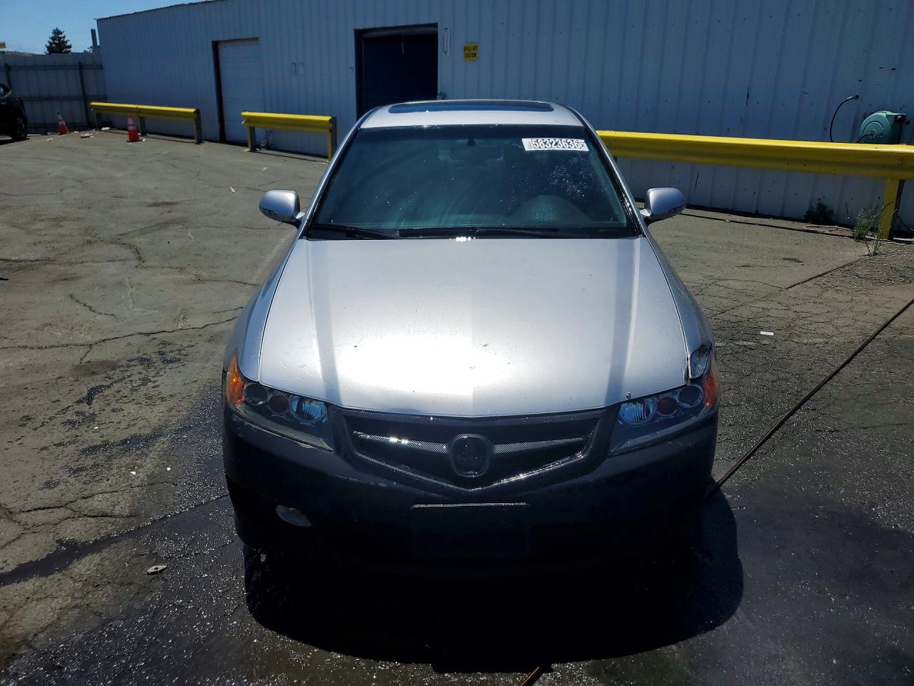 2006 Acura Tsx Silver vin: JH4CL96896C022011