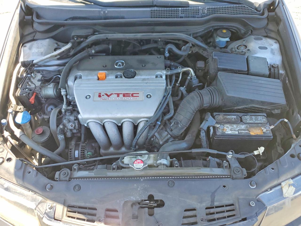 2006 Acura Tsx Silver vin: JH4CL96896C022011