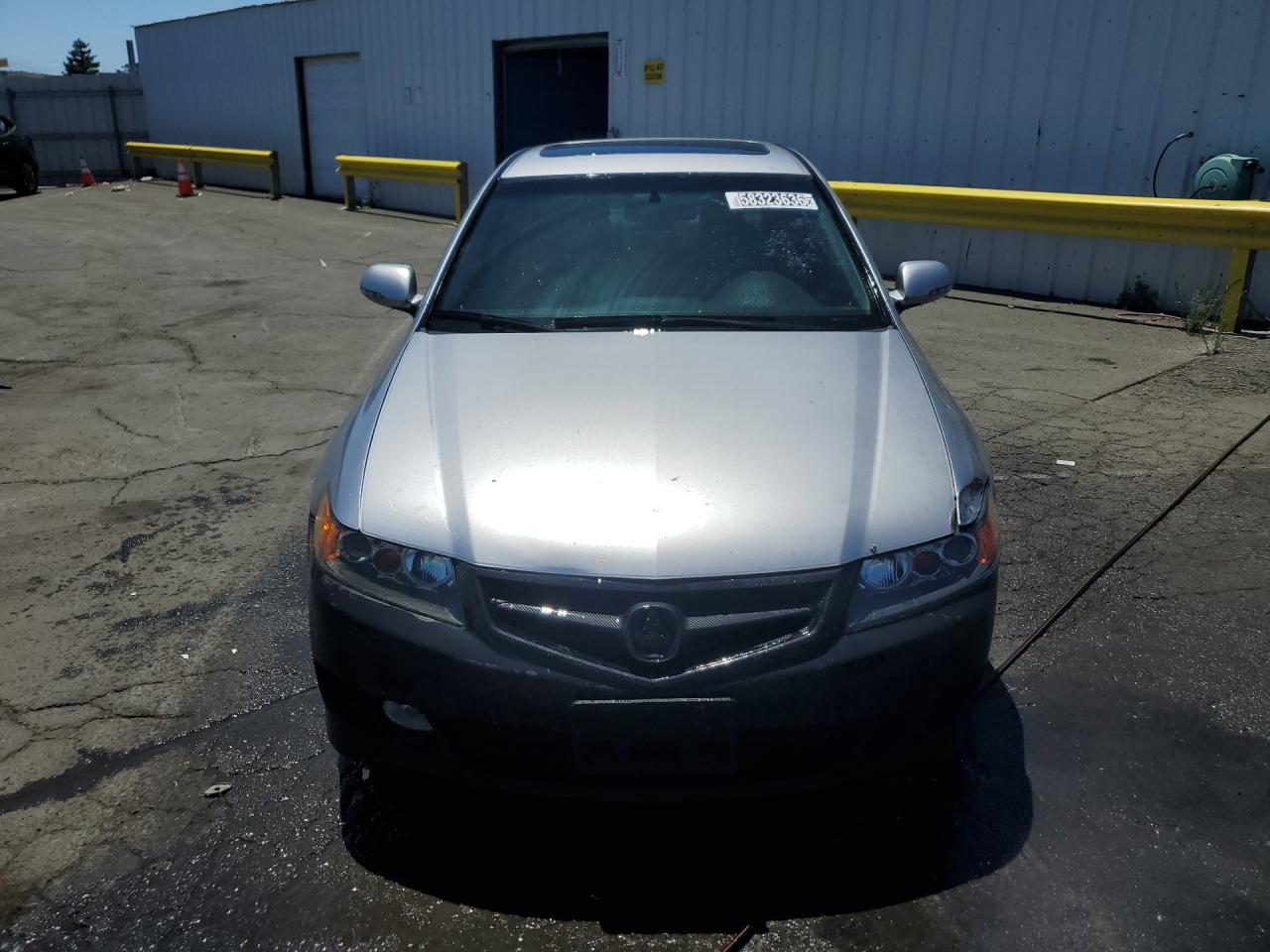 2006 Acura Tsx Silver vin: JH4CL96896C022011 Damage: Hood, Dent(S) W/ Paint Dmg, 3 To 4 Inches