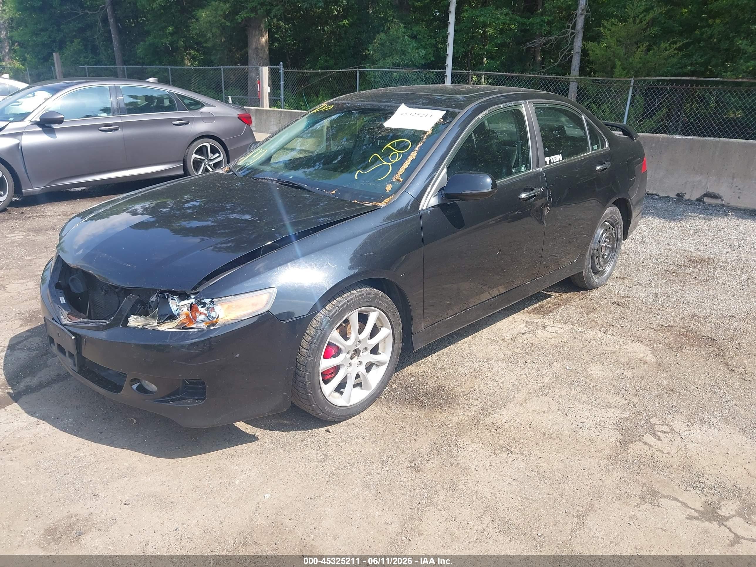 2006 Acura Tsx   Black vin: JH4CL96896C027970