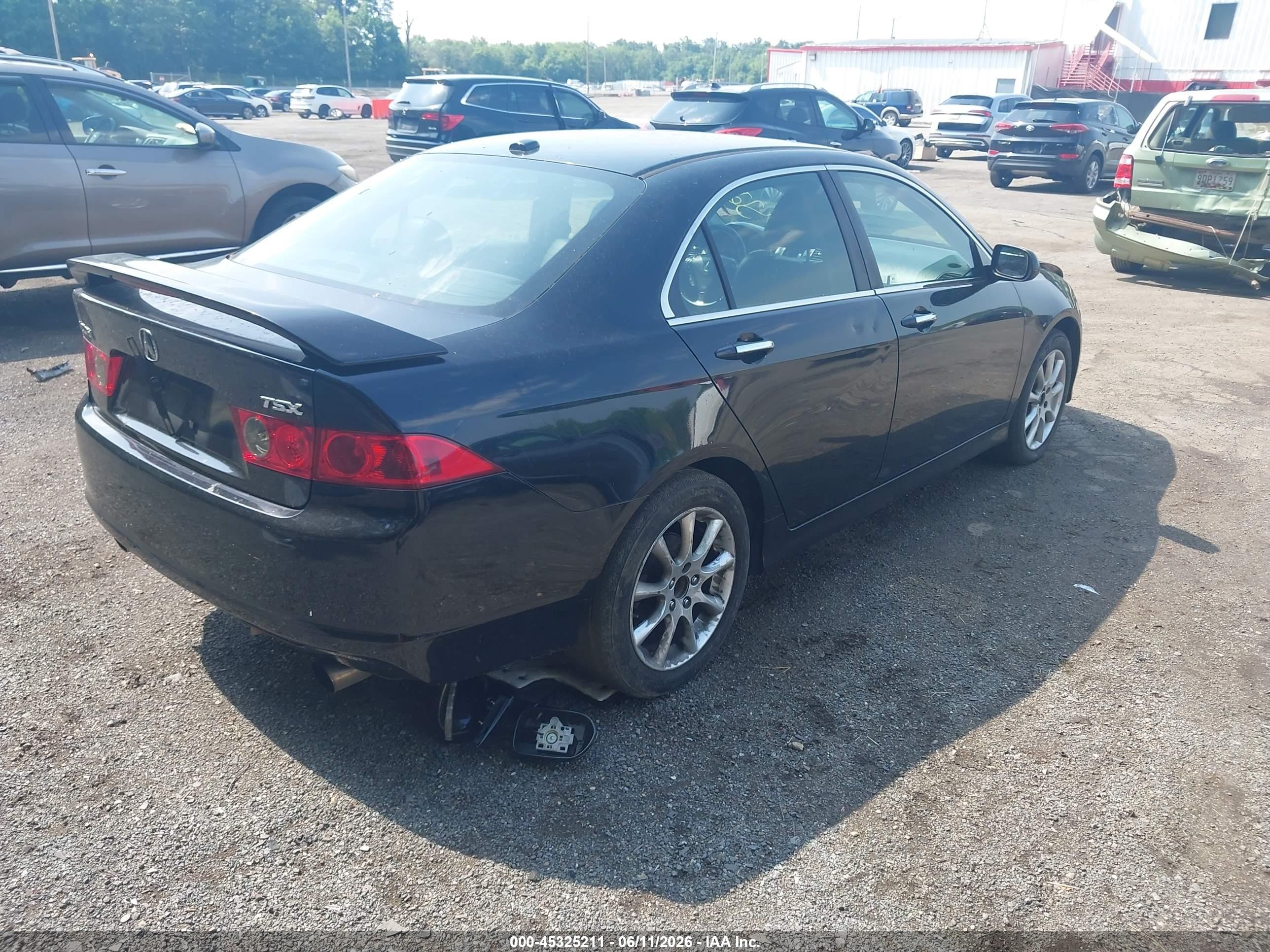 2006 Acura Tsx   Black vin: JH4CL96896C027970