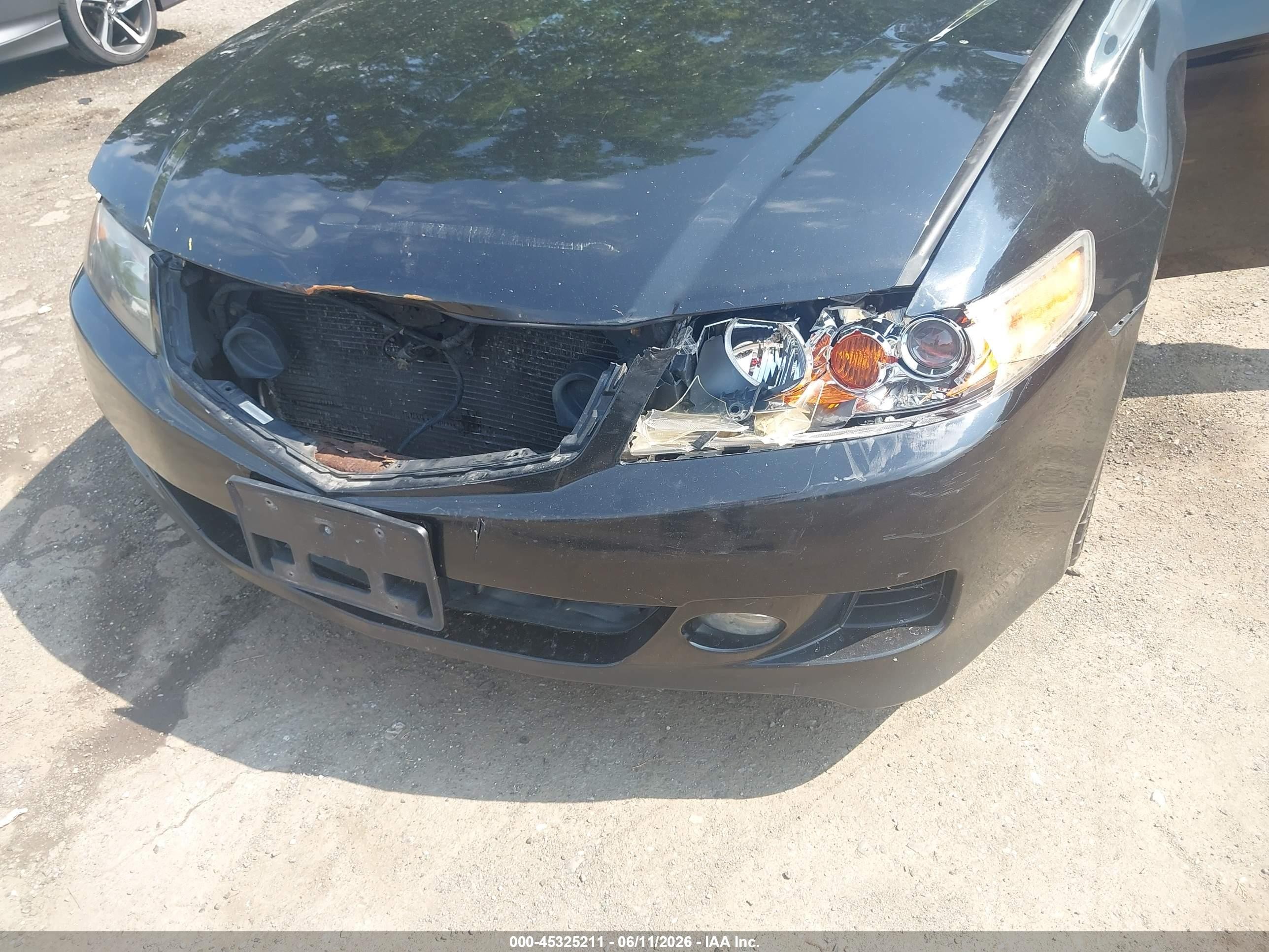 2006 Acura Tsx   Black vin: JH4CL96896C027970