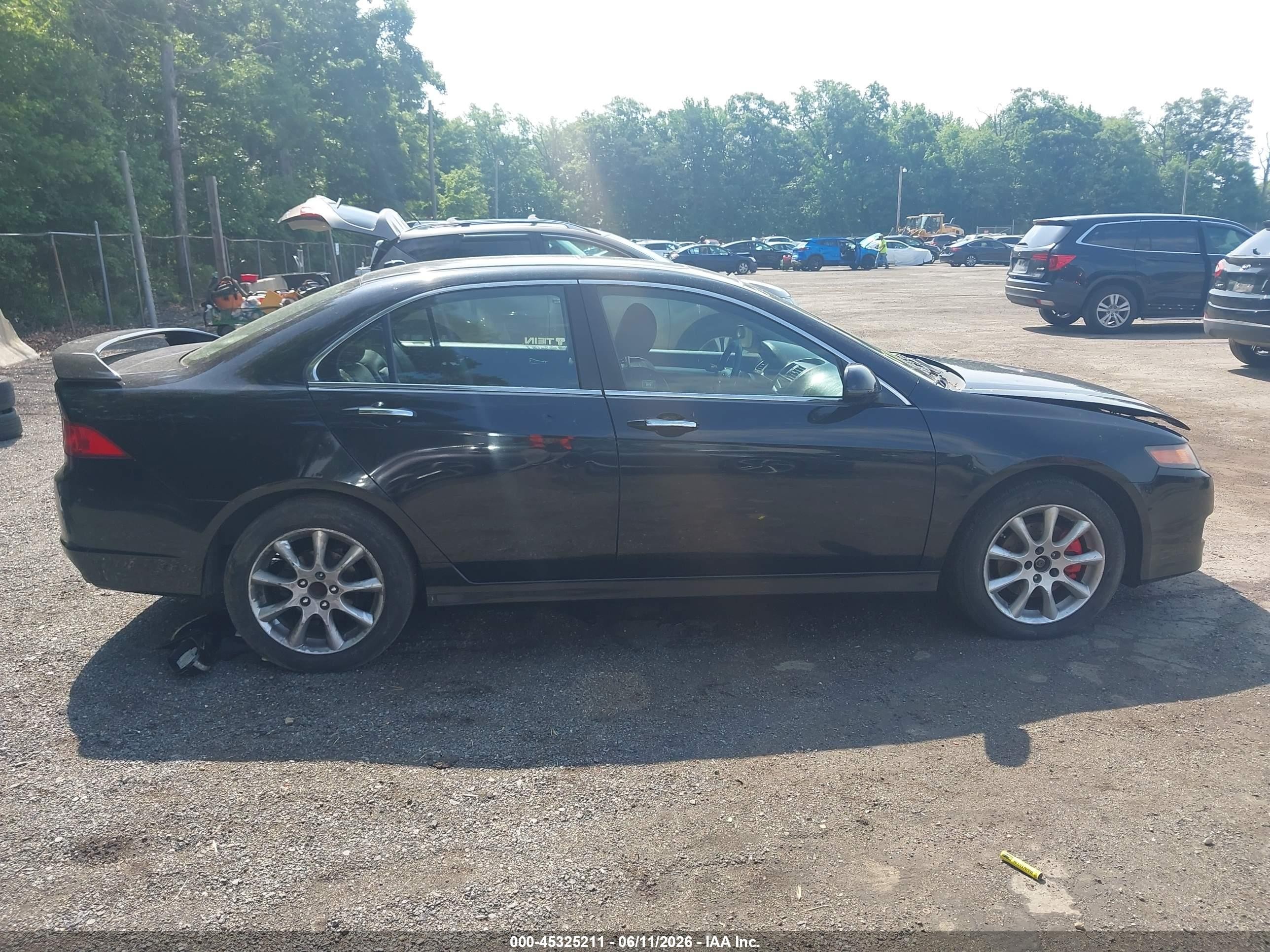 2006 Acura Tsx   Black vin: JH4CL96896C027970