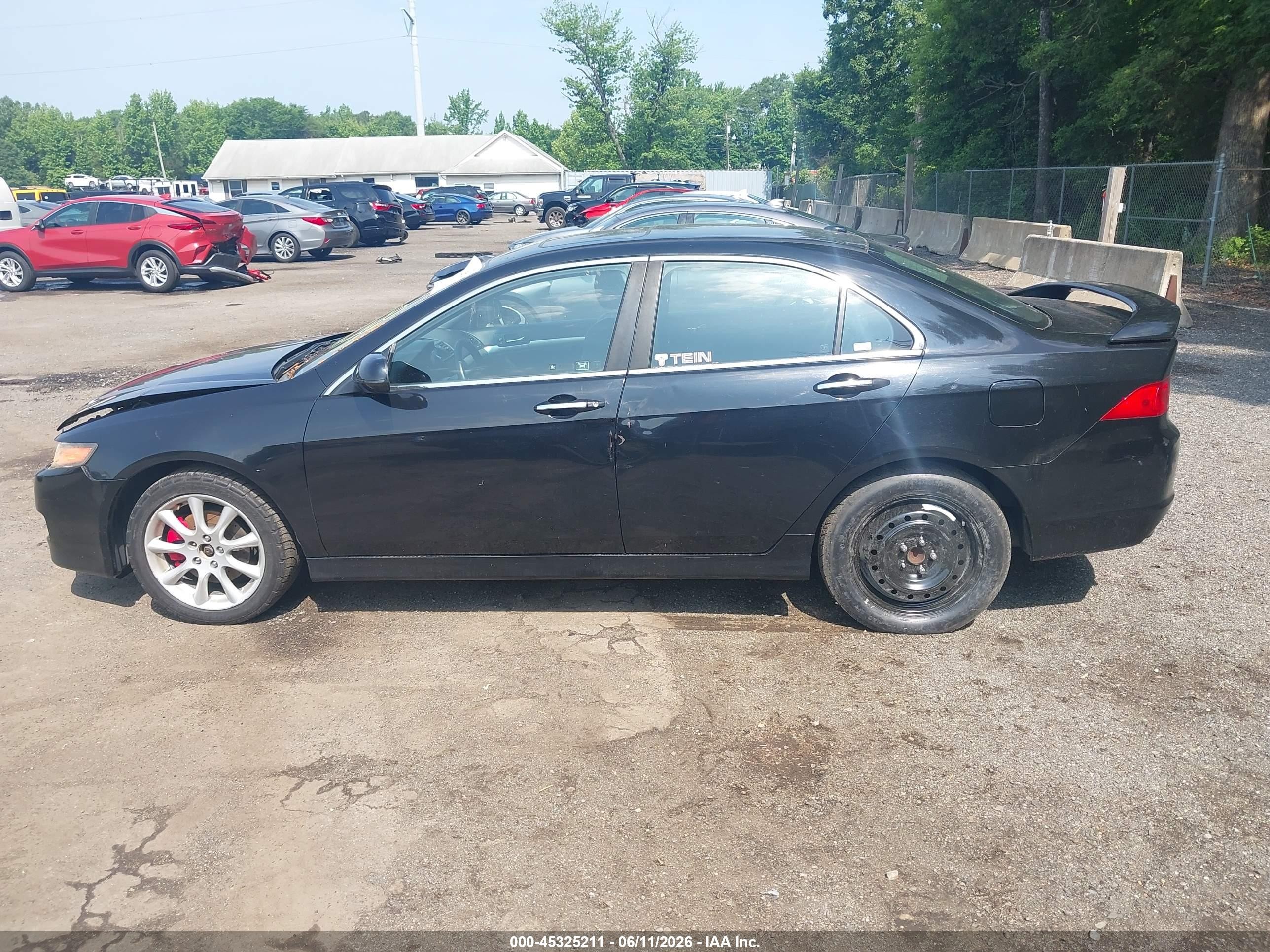 2006 Acura Tsx   Black vin: JH4CL96896C027970