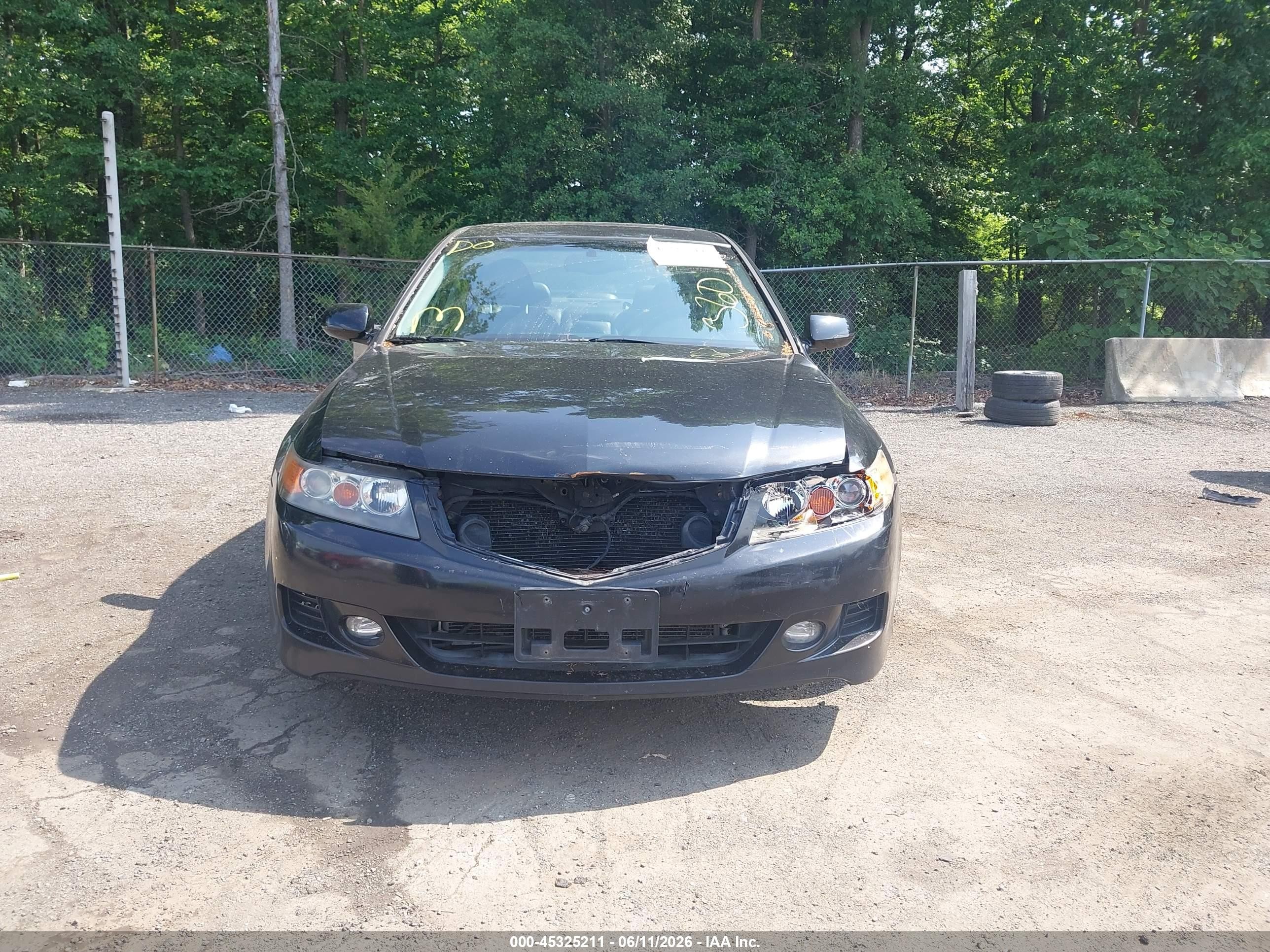 2006 Acura Tsx   Black vin: JH4CL96896C027970
