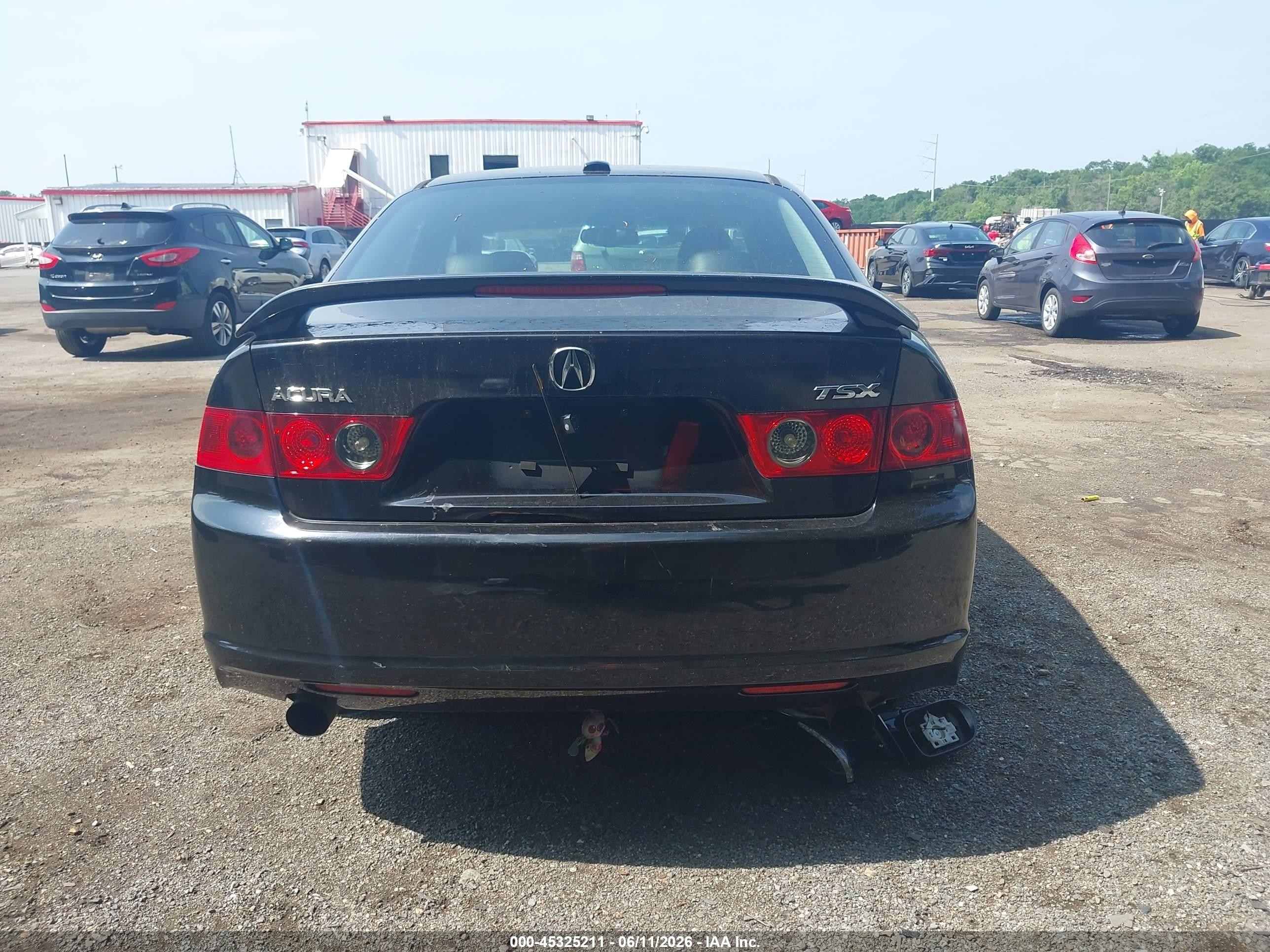 2006 Acura Tsx   Black vin: JH4CL96896C027970