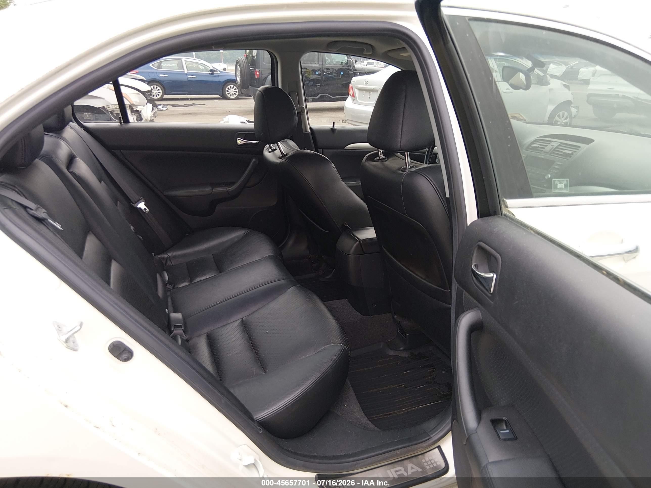 2006 Acura Tsx   Белый vin: JH4CL96896C036622