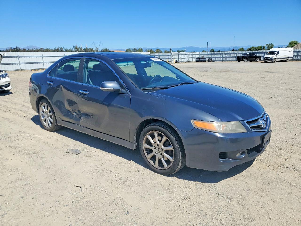 2007 Acura Tsx Gray vin: JH4CL96897C013617