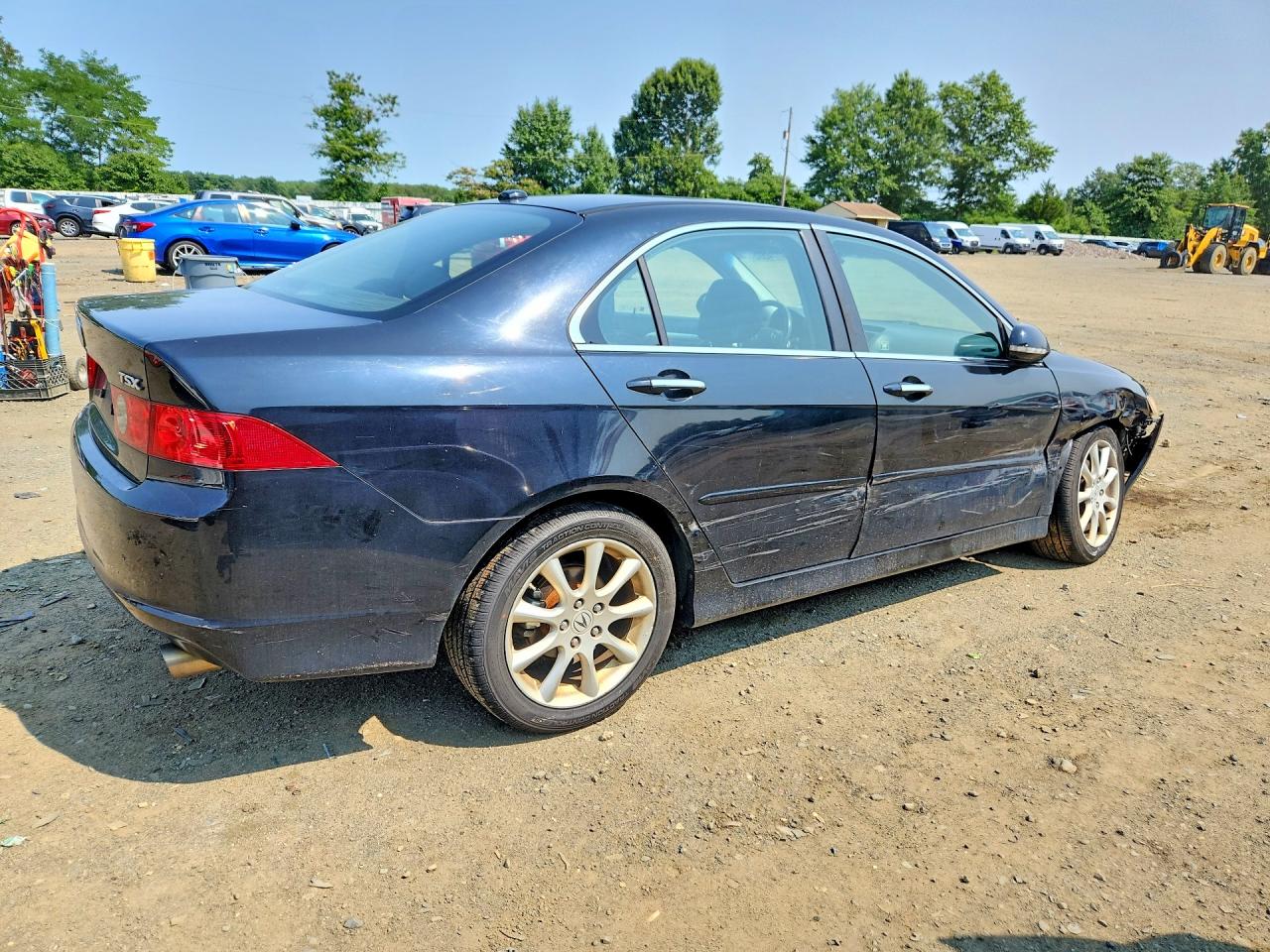2008 Acura Tsx Black vin: JH4CL96898C000190