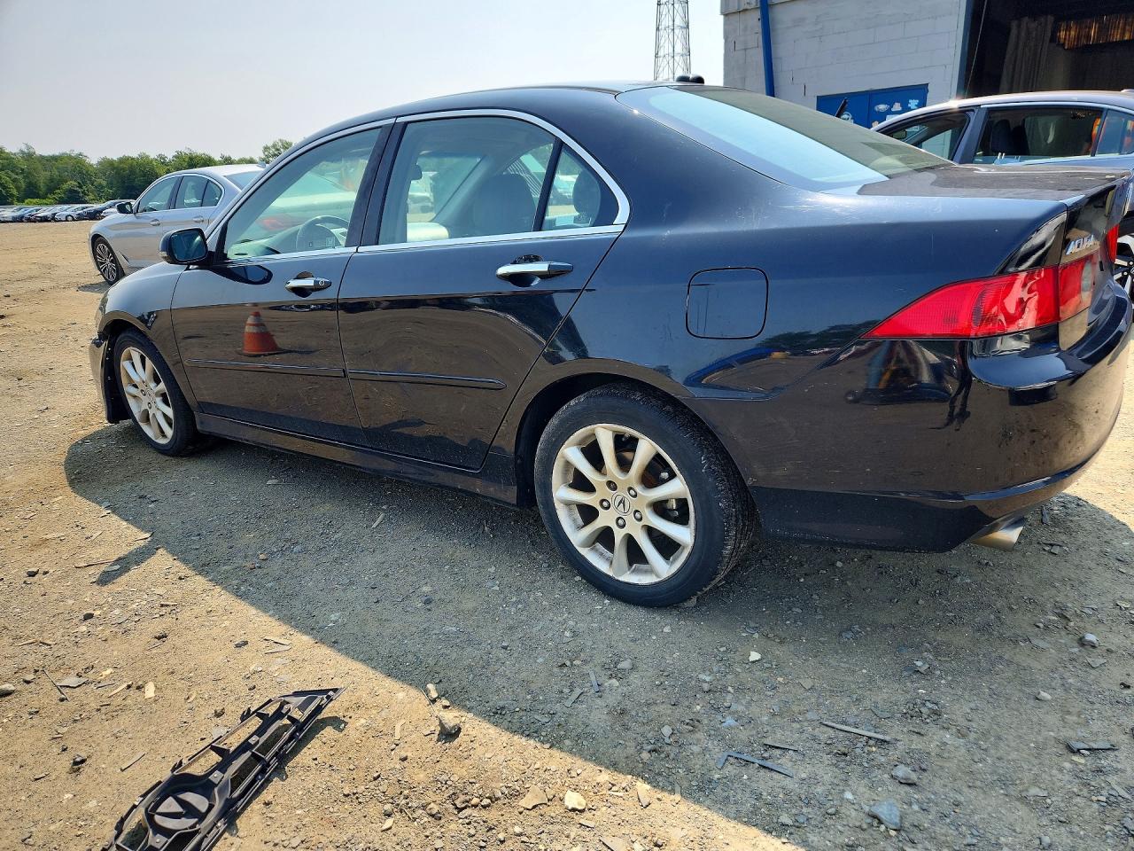 2008 Acura Tsx Black vin: JH4CL96898C000190
