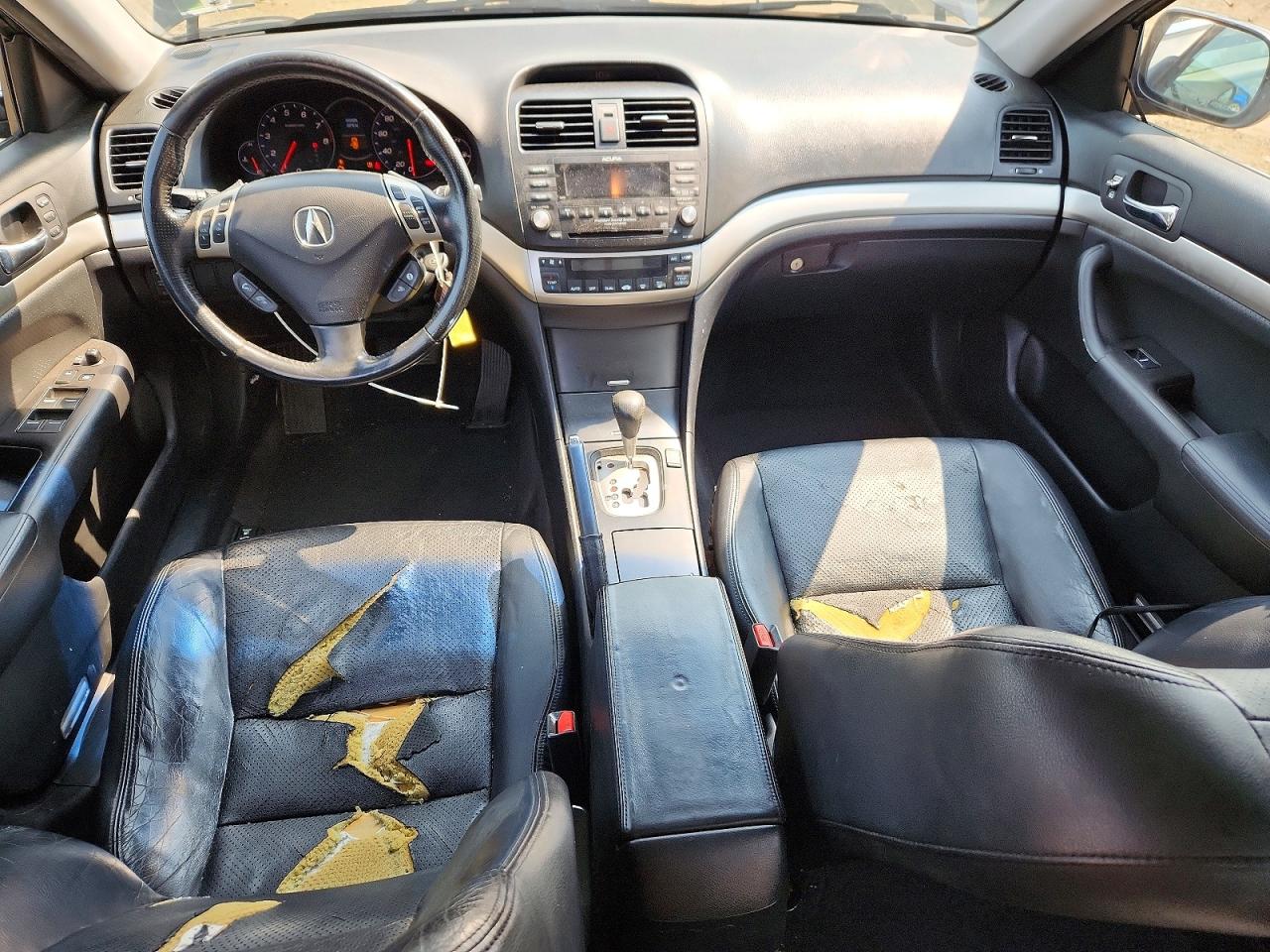 2008 Acura Tsx Black vin: JH4CL96898C000190
