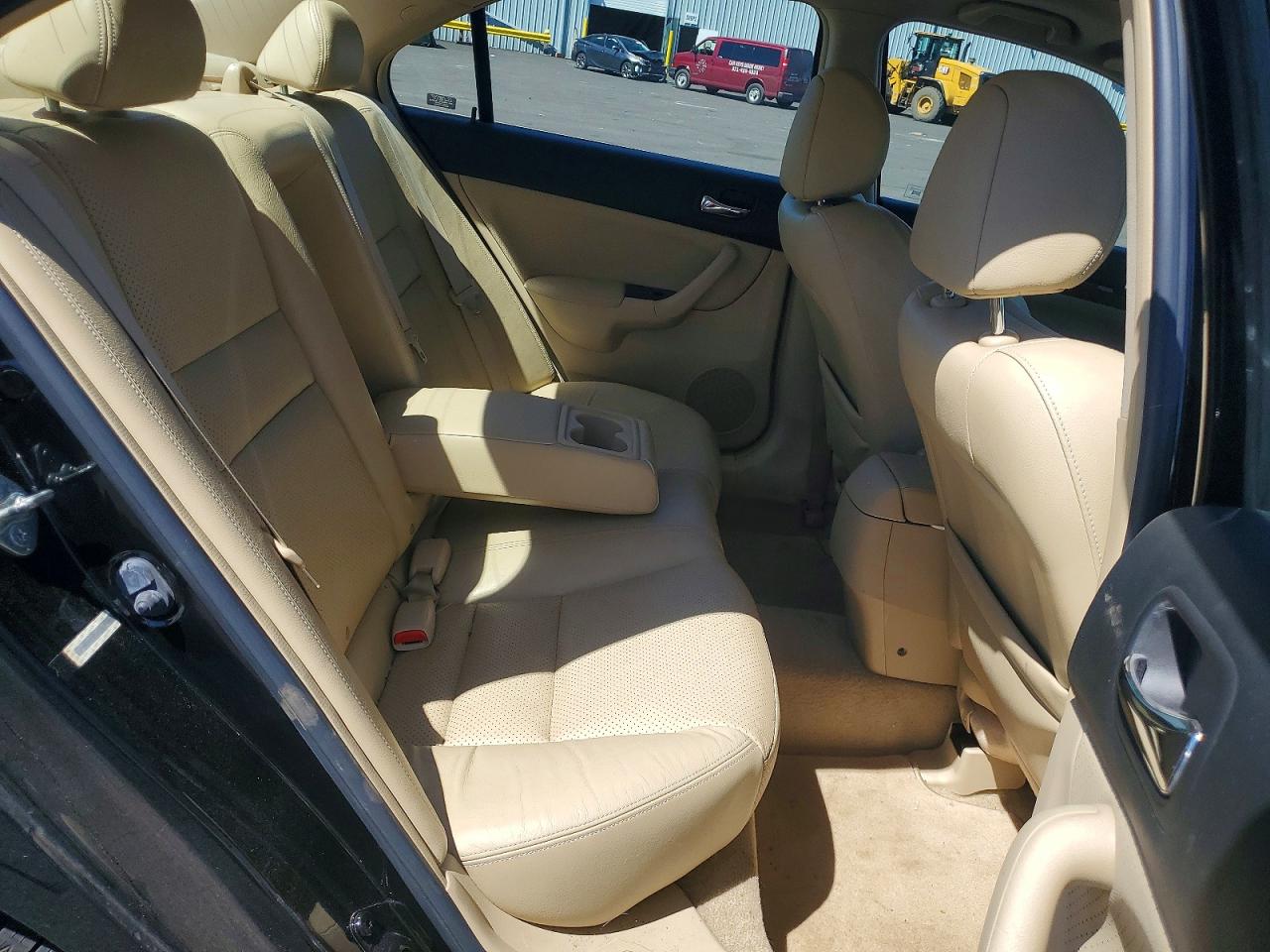 2008 Acura Tsx Черный vin: JH4CL96898C005096