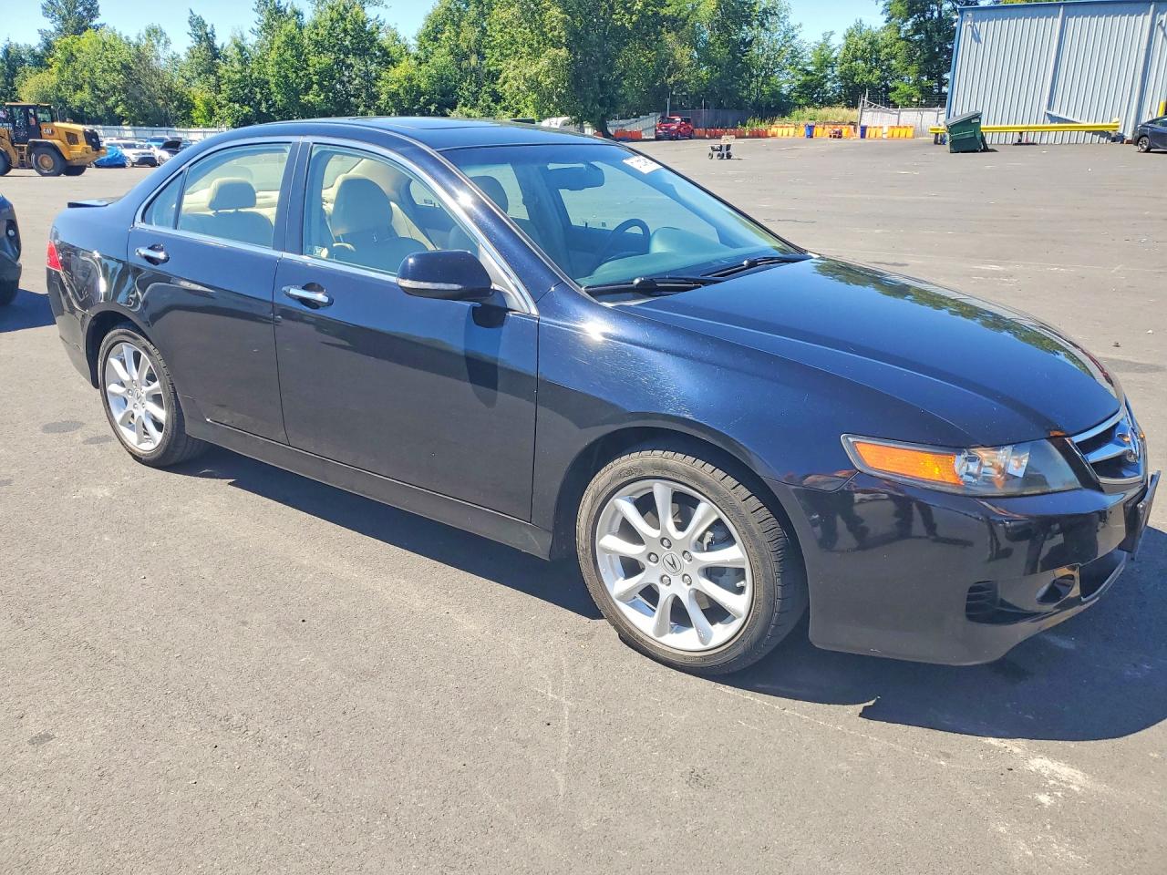 2008 Acura Tsx Черный vin: JH4CL96898C005096